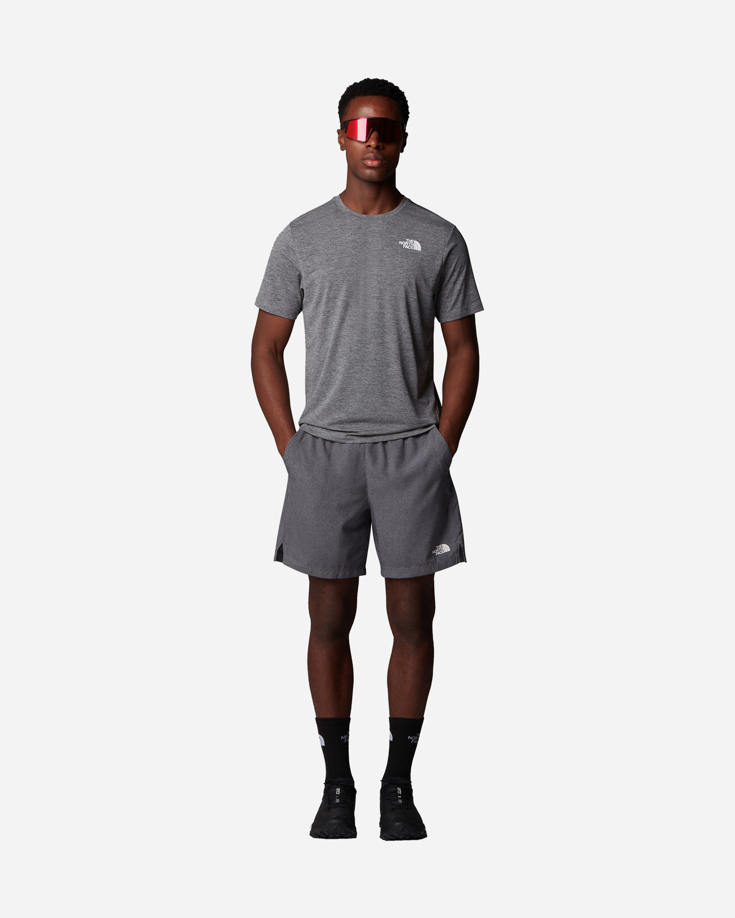 T-shirt THE NORTH FACE 24-7 M - Grigio - 4 | Cisalfa Sport