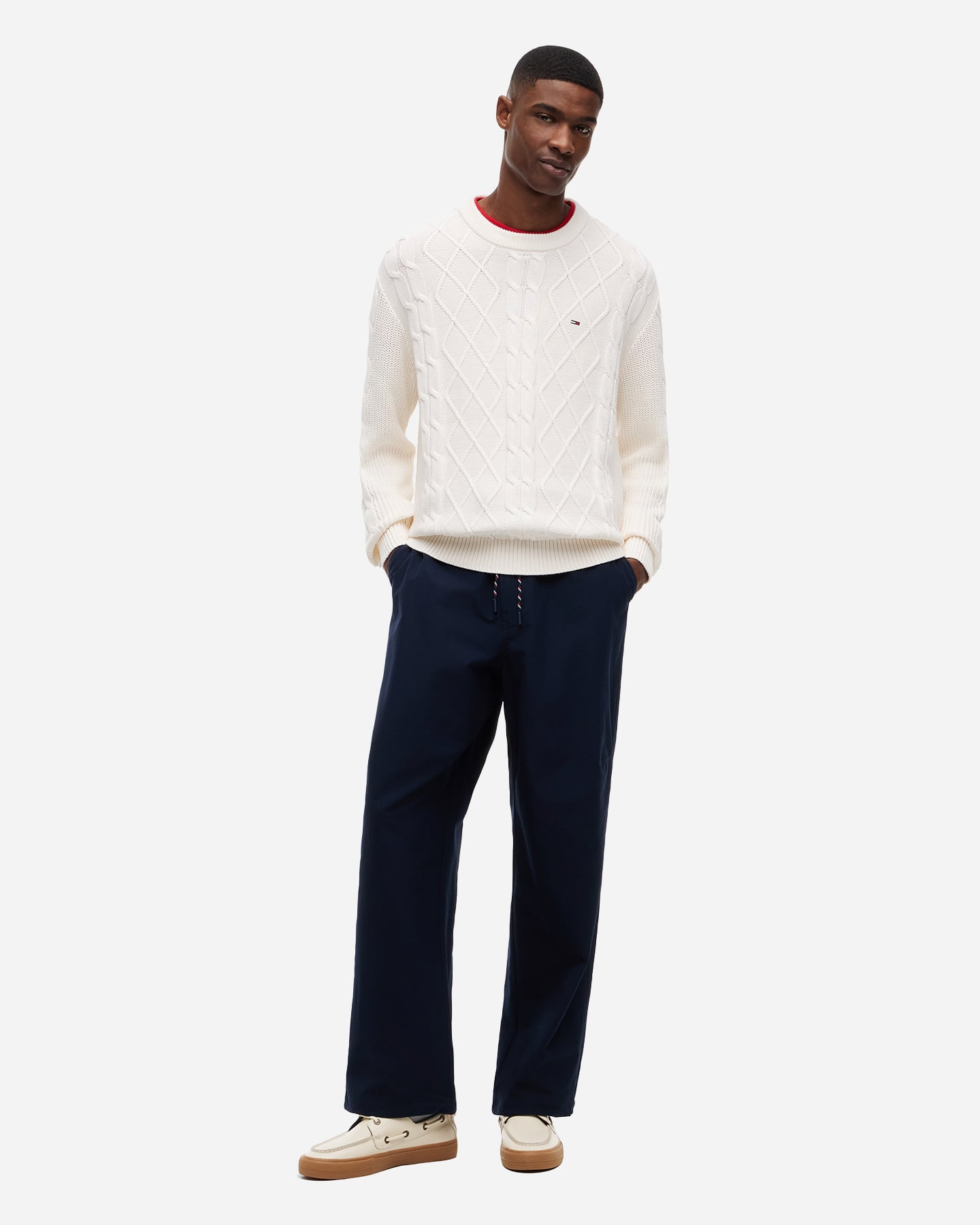 Maglione TOMMY HILFIGER CABLE M - Beige - 3 | Cisalfa Sport