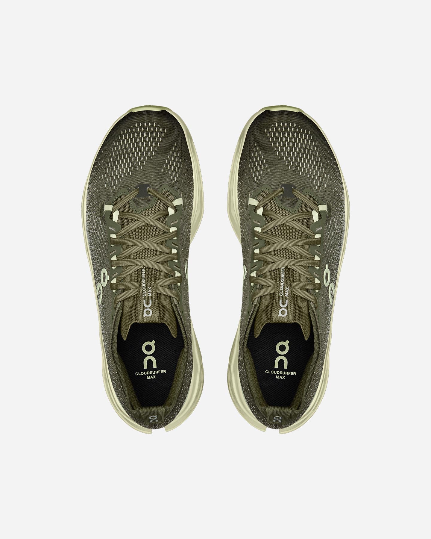 Scarpe running ON CLOUDSURFER MAX M - Verde - 3 | Cisalfa Sport