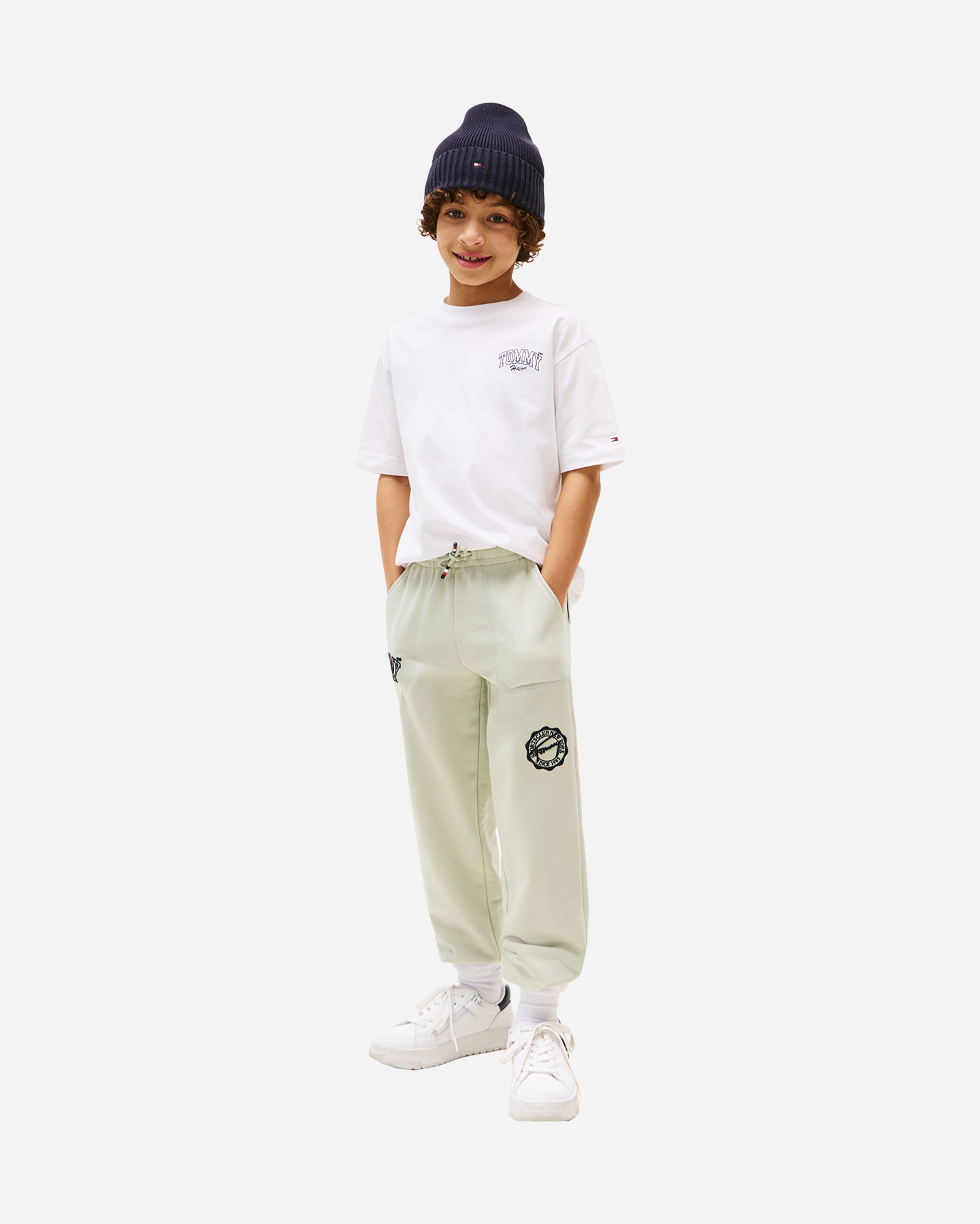 T-shirt TOMMY HILFIGER PRINTED JR - Bianco - 2 | Cisalfa Sport