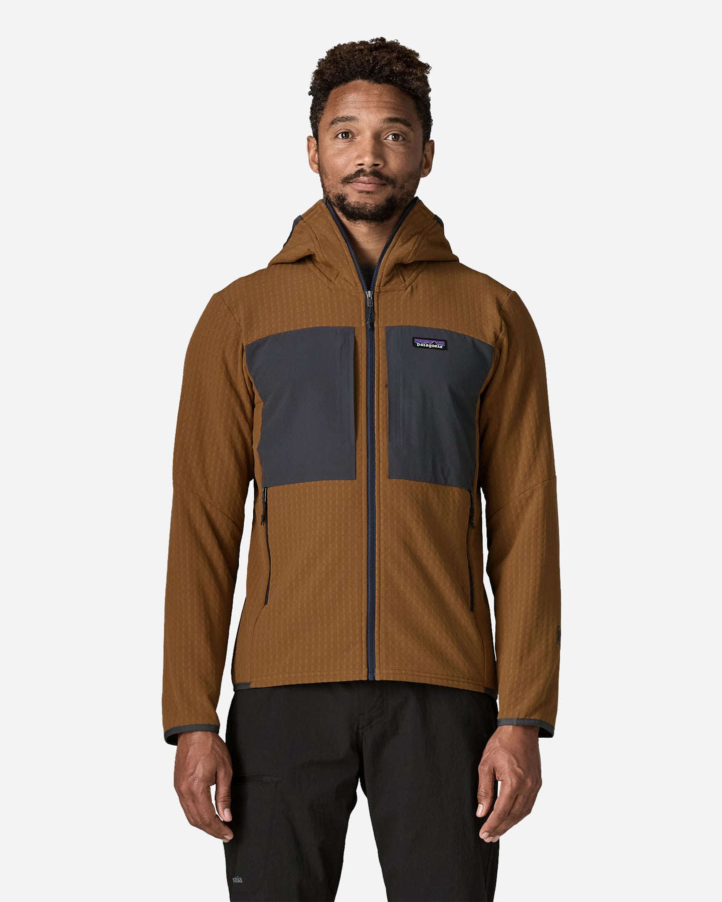 Pile PATAGONIA R2 TECHFACE M - Marrone - 1 | Cisalfa Sport