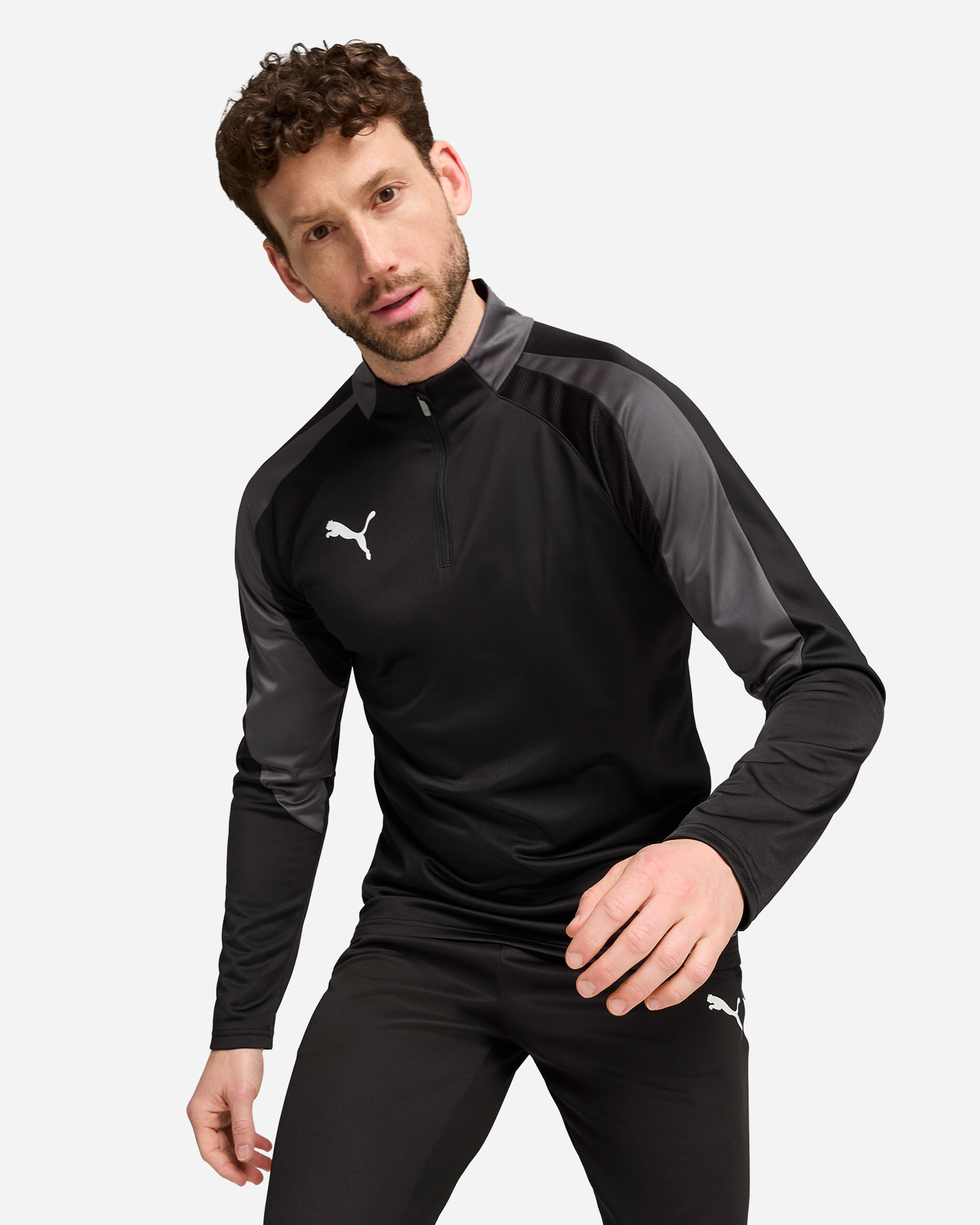 Abbigliamento calcio PUMA INDIVIDUALLIGA M - Nero - 2 | Cisalfa Sport