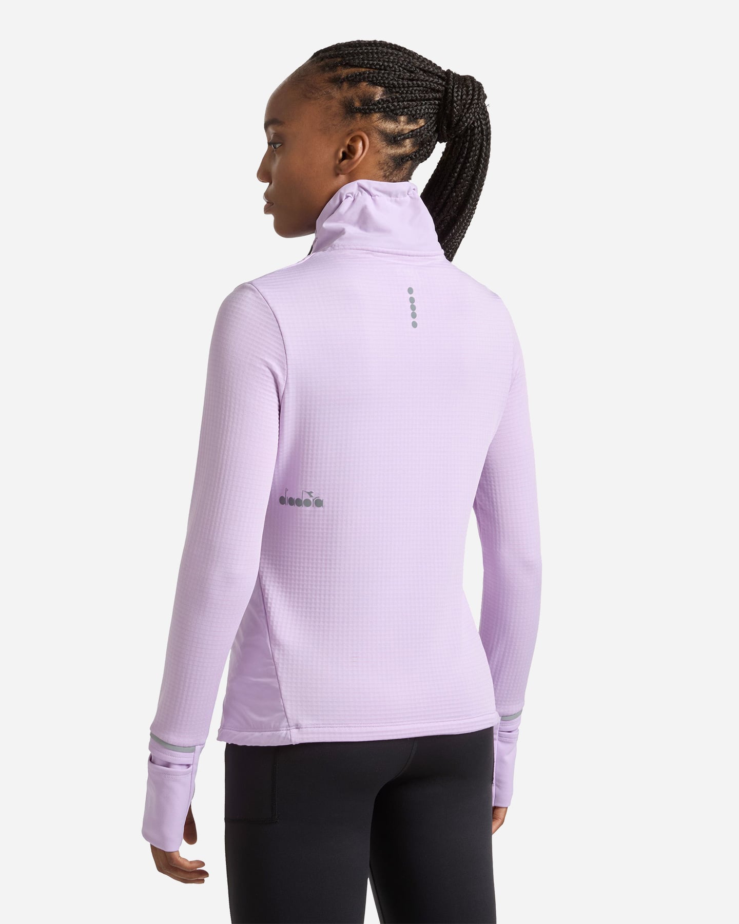 Giacca running DIADORA FIBRAZERO W - Viola - 2 | Cisalfa Sport