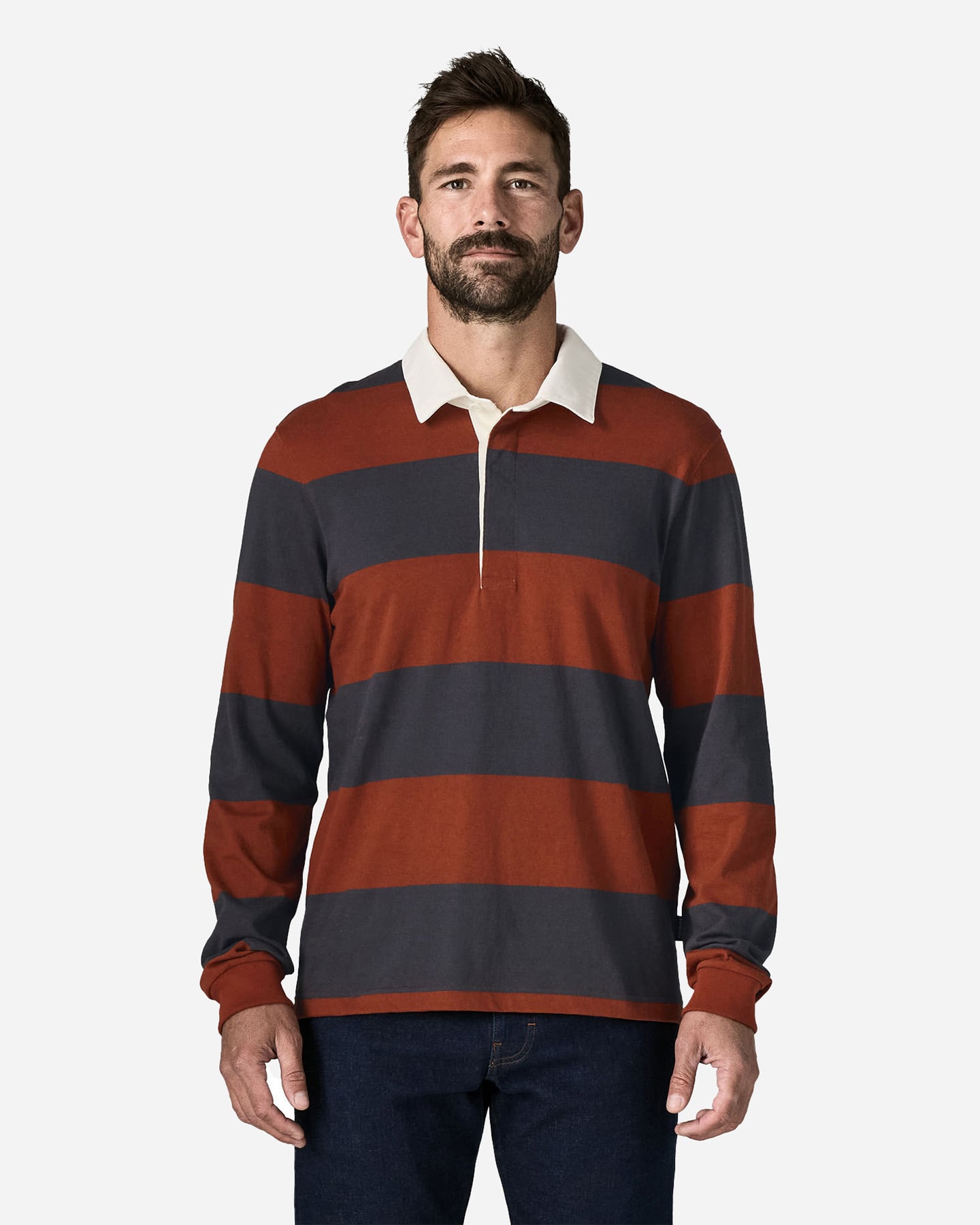 Felpa PATAGONIA RUGBY SHIRT M - Rosso - 1 | Cisalfa Sport