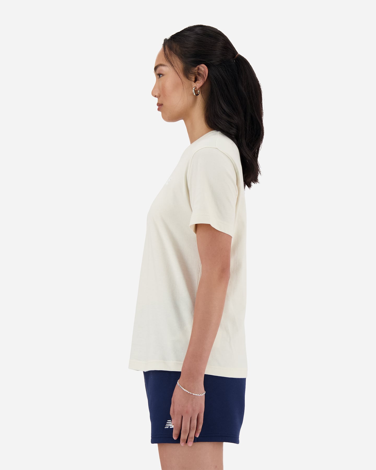 T-shirt NEW BALANCE ESSENTIAL SMALL LOGO W - Beige - 1 | Cisalfa Sport