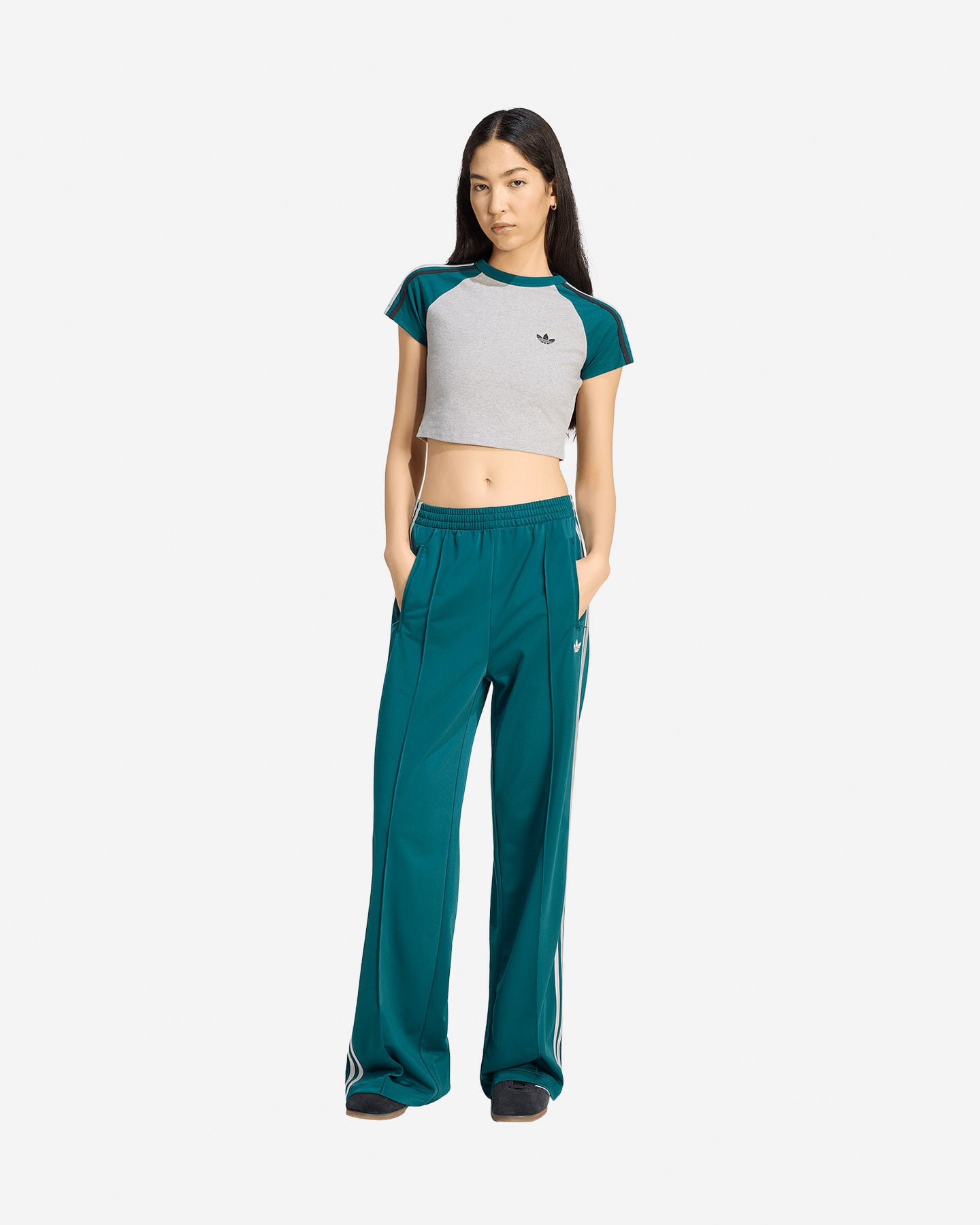 Pantalone ADIDAS FIREBIRD W - Verde - 2 | Cisalfa Sport