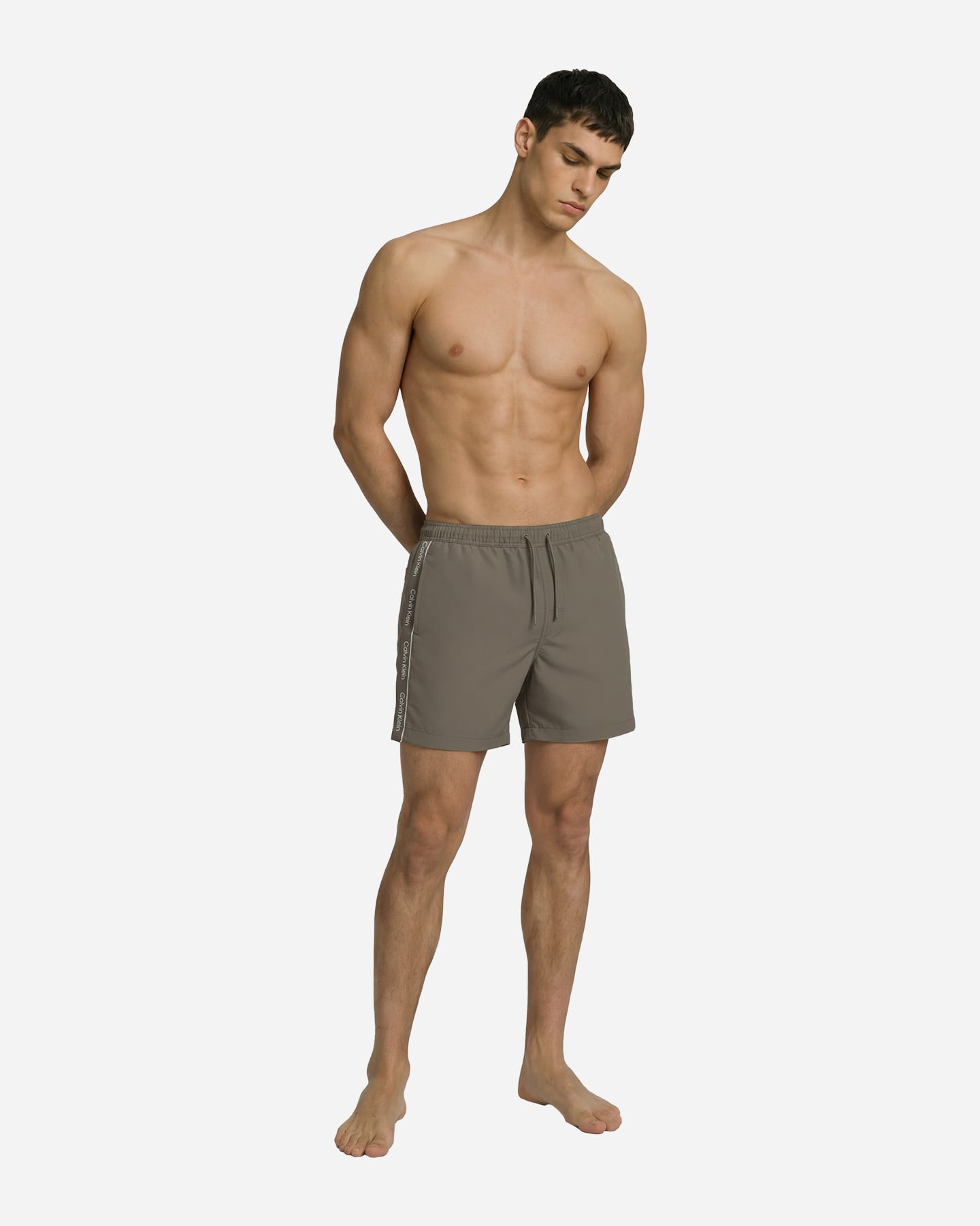 Boxer mare CALVIN KLEIN JEANS CORE SOLID M - Verde - 2 | Cisalfa Sport