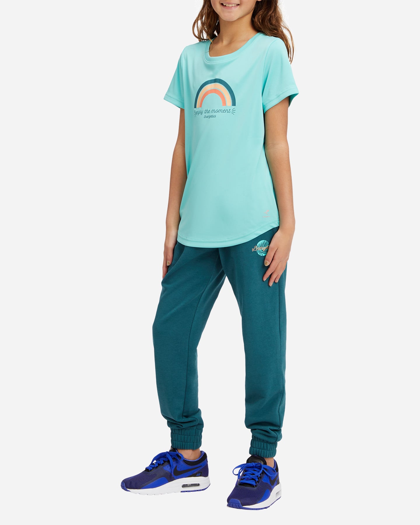 T-shirt ENERGETICS RAINBOW JR - Verde - 3 | Cisalfa Sport