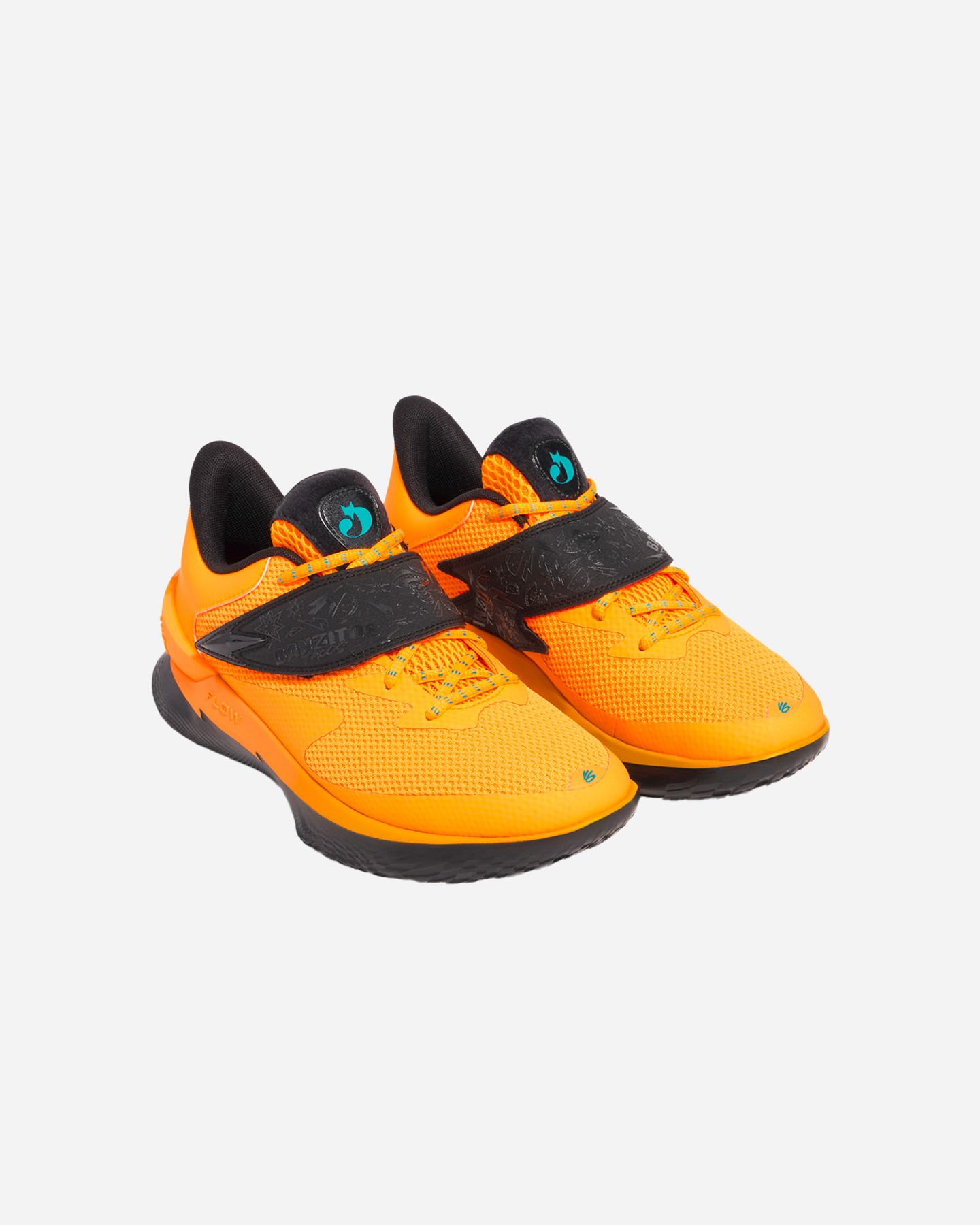 Scarpe basket UNDER ARMOUR CURRY FOX 1 BANZITOS M - Arancione - 1 | Cisalfa Sport