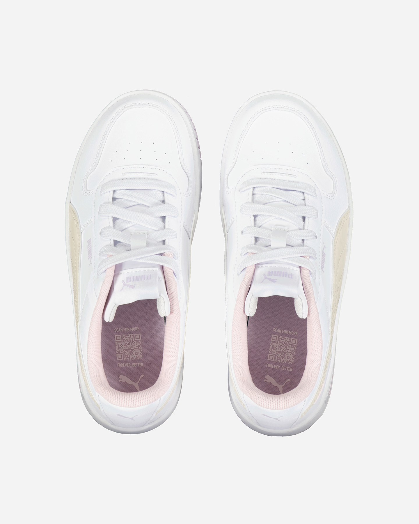 Scarpe sneakers PUMA CARINA STREET PS JR - Bianco - 4 | Cisalfa Sport