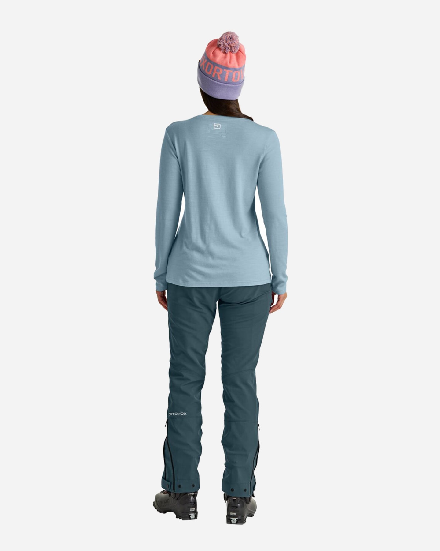 Felpa ORTOVOX 185 MERINO W - Grigio - 3 | Cisalfa Sport