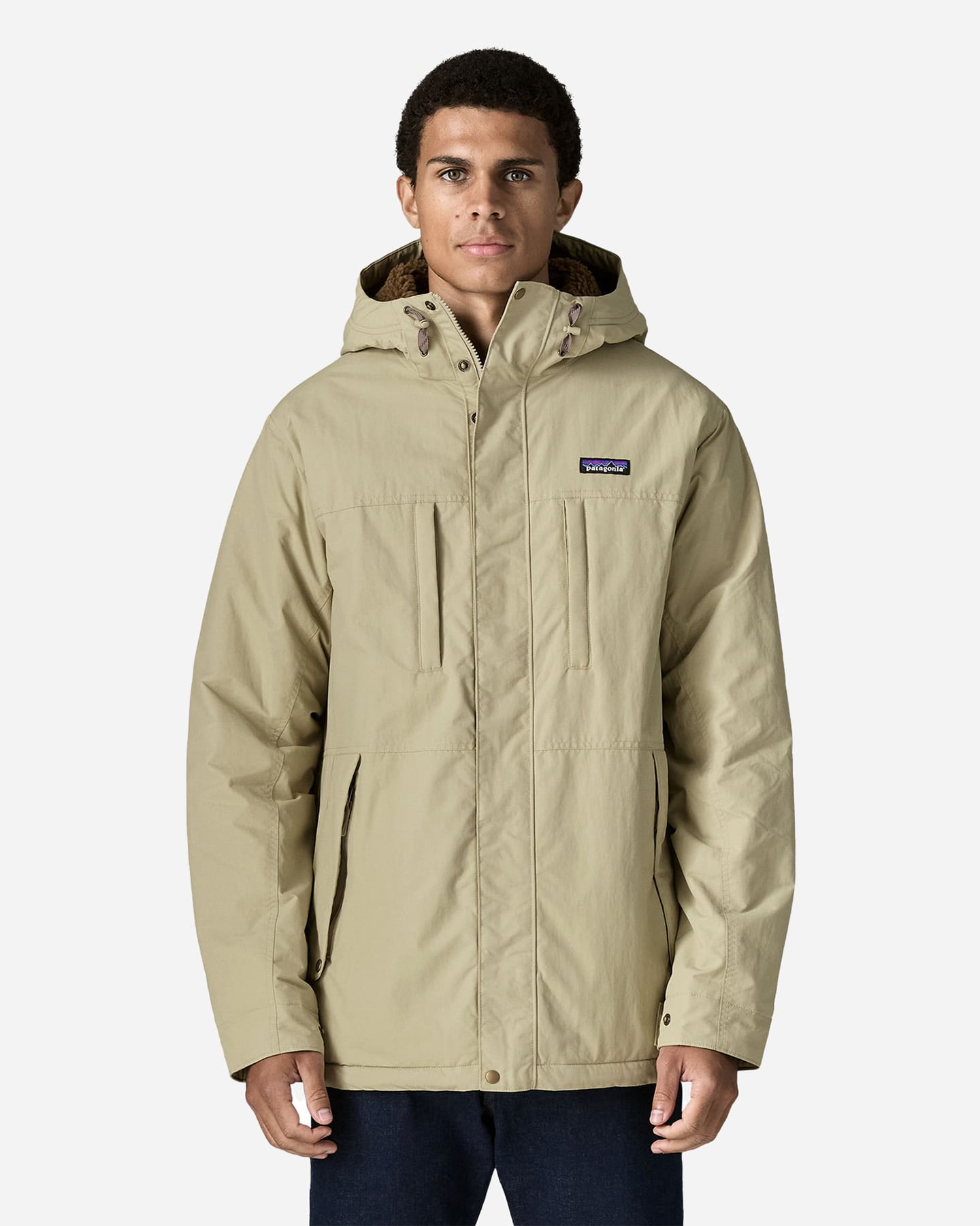 Giacca outdoor PATAGONIA ISTHMUS PARKA M - Beige - 1 | Cisalfa Sport