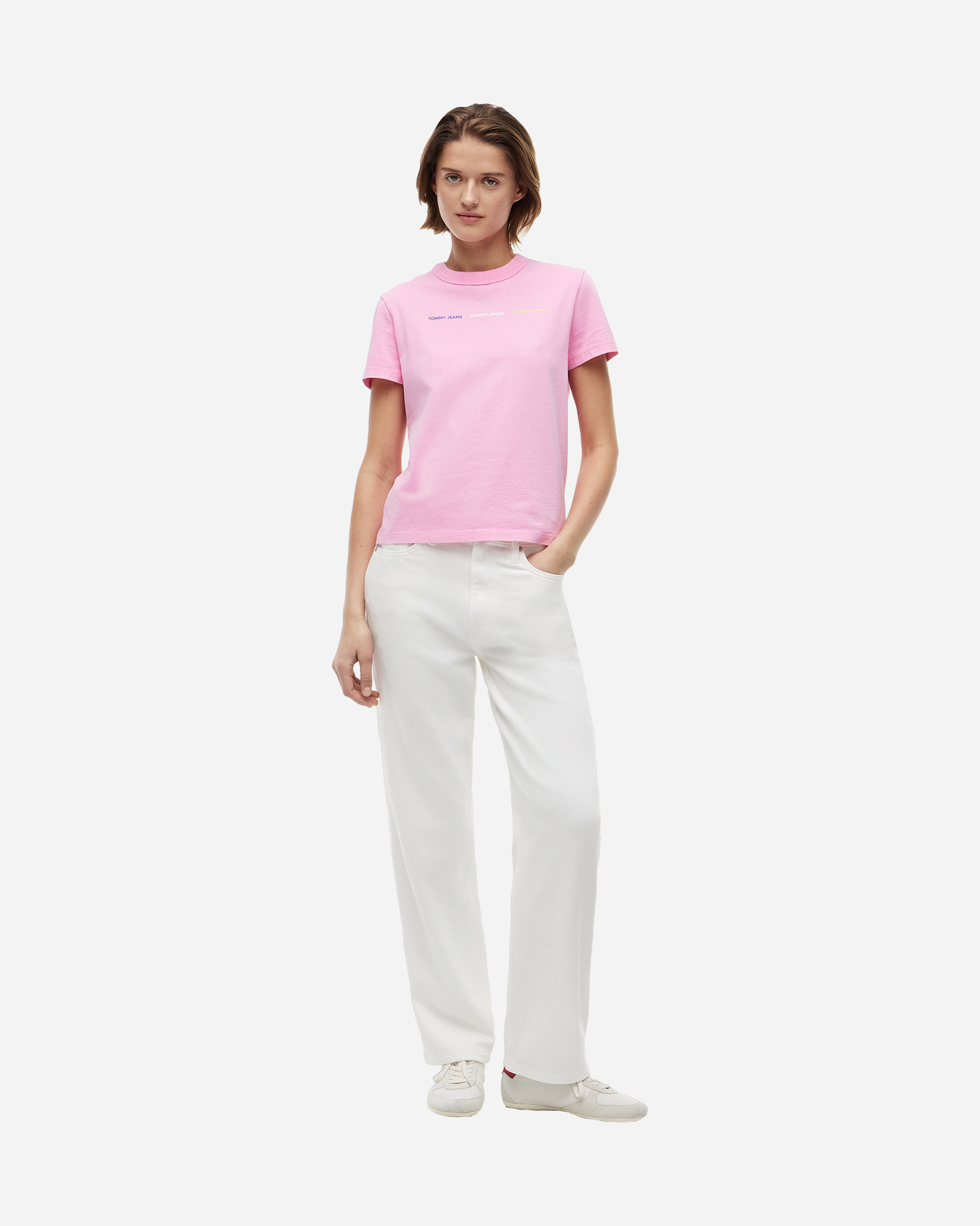 T-shirt TOMMY HILFIGER REPEAT W - Rosa - 2 | Cisalfa Sport