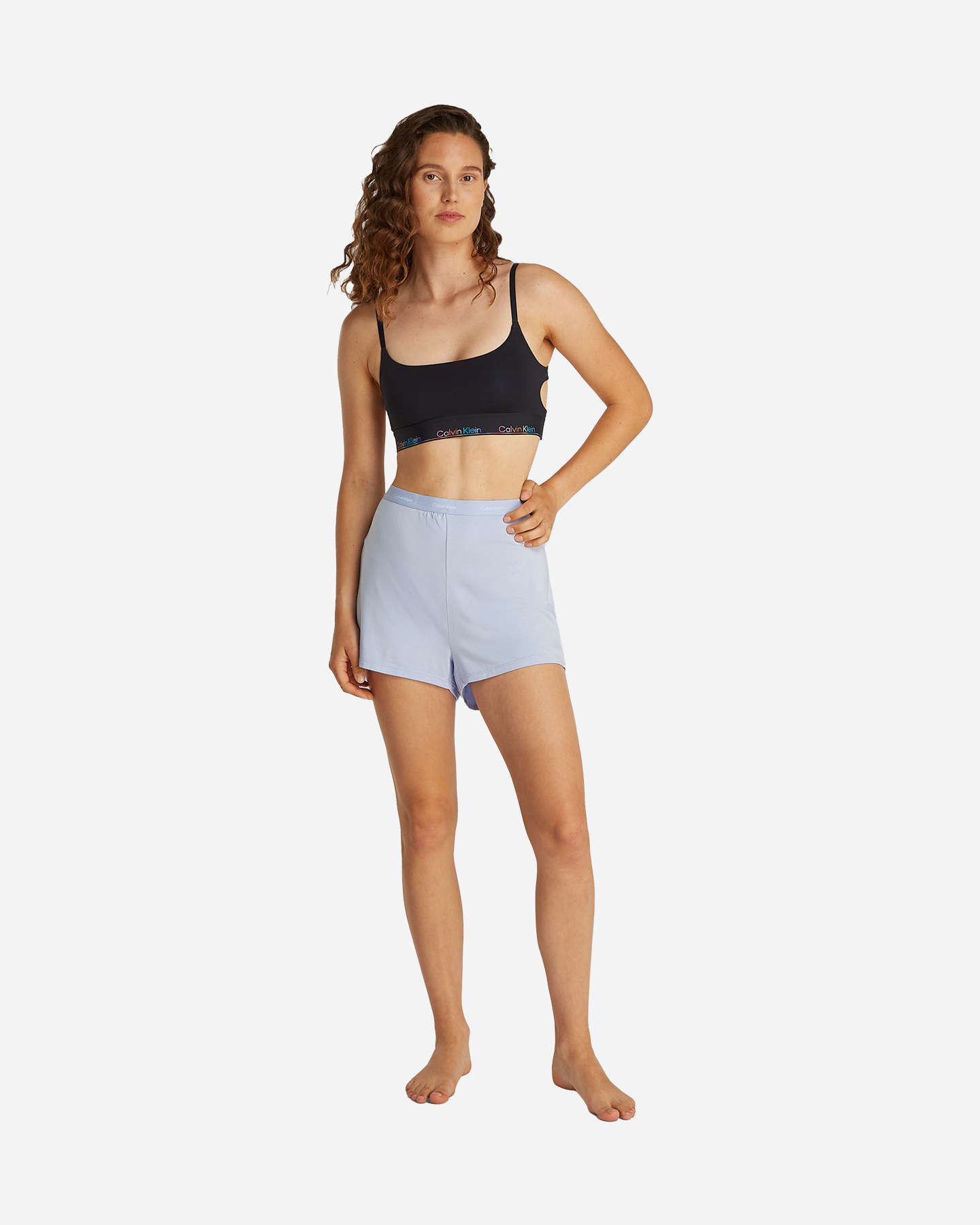 Reggiseno CALVIN KLEIN UNDERWEAR PRIDE UNLINED BRALETTE W - Nero - 3 | Cisalfa Sport