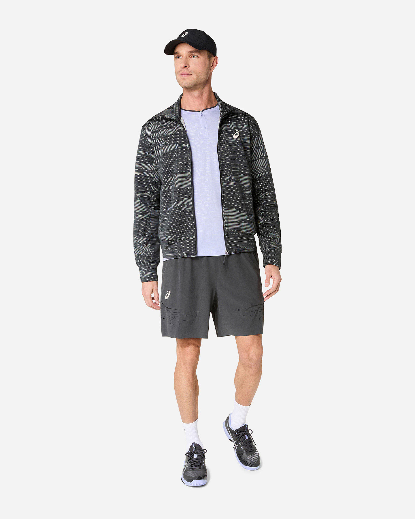 Pantaloncini tennis ASICS MATCH M - Grigio - 3 | Cisalfa Sport