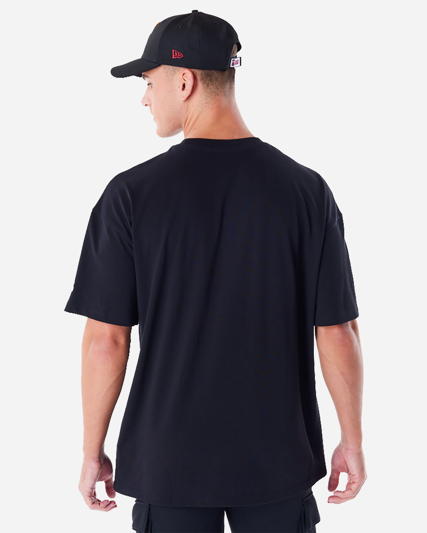 T shirt nba NEW ERA DROP SHOULDER HEAT M - Nero - 1 | Cisalfa Sport