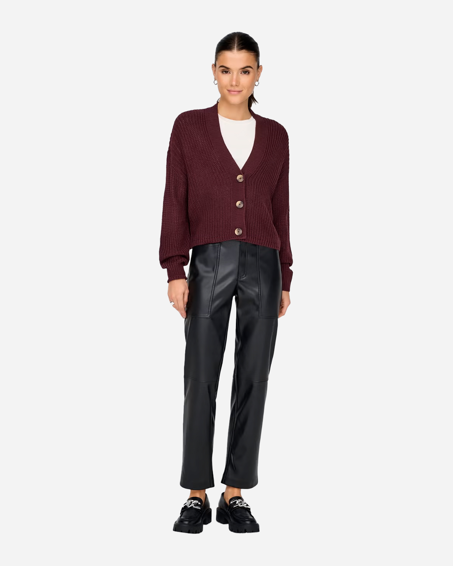 Cardigan ONLY CAROL W - Rosso - 3 | Cisalfa Sport