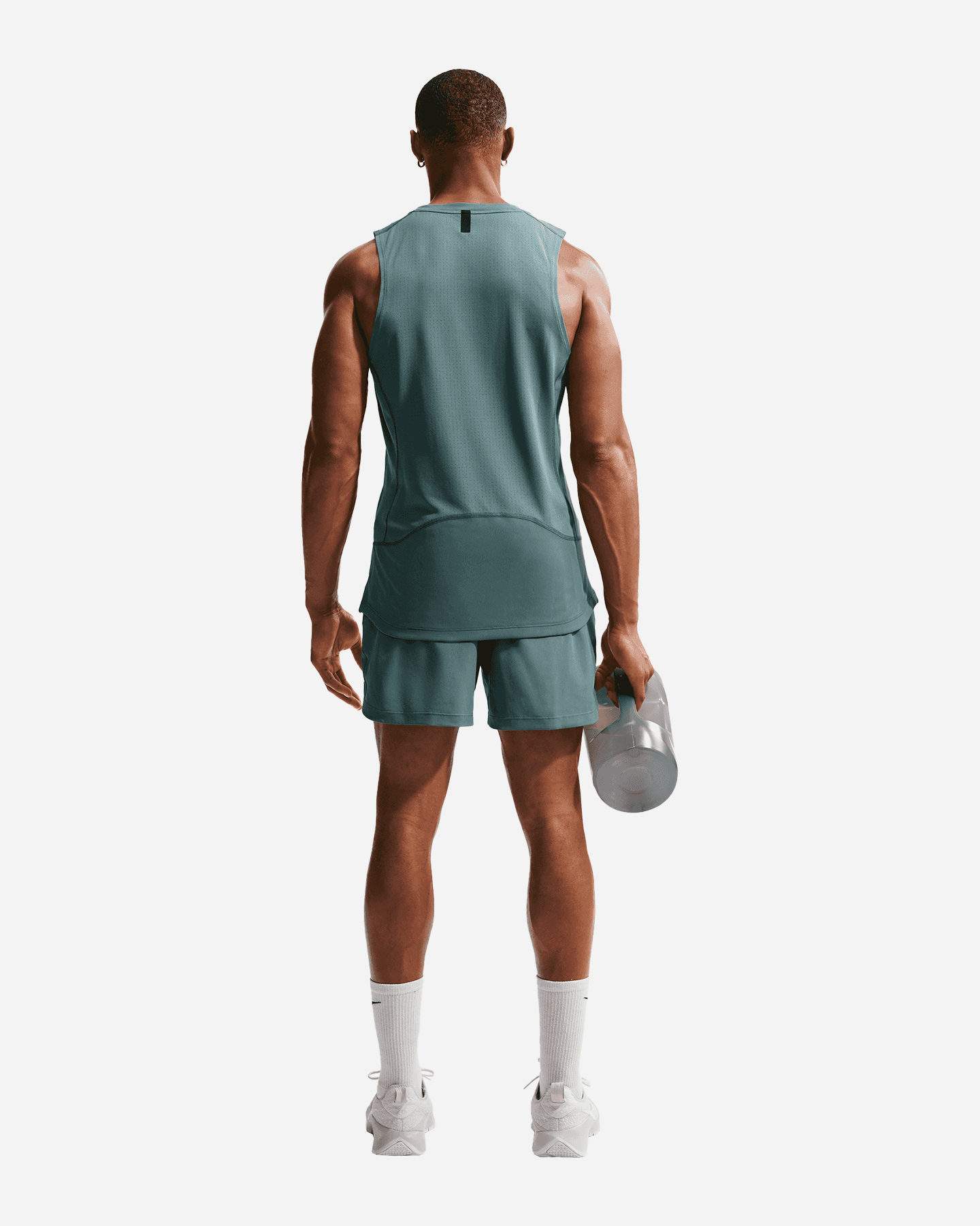Pantalone training NIKE DRI FIT PRO TR 6IN M - Verde - 2 | Cisalfa Sport