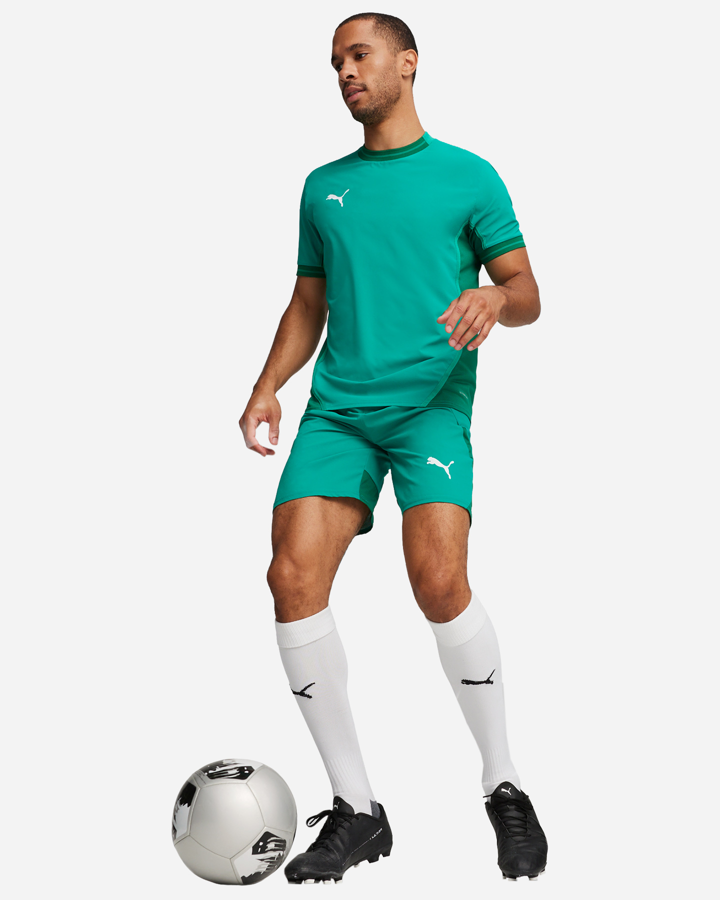 Maglia calcio PUMA TEAMFINAL M - Verde - 4 | Cisalfa Sport