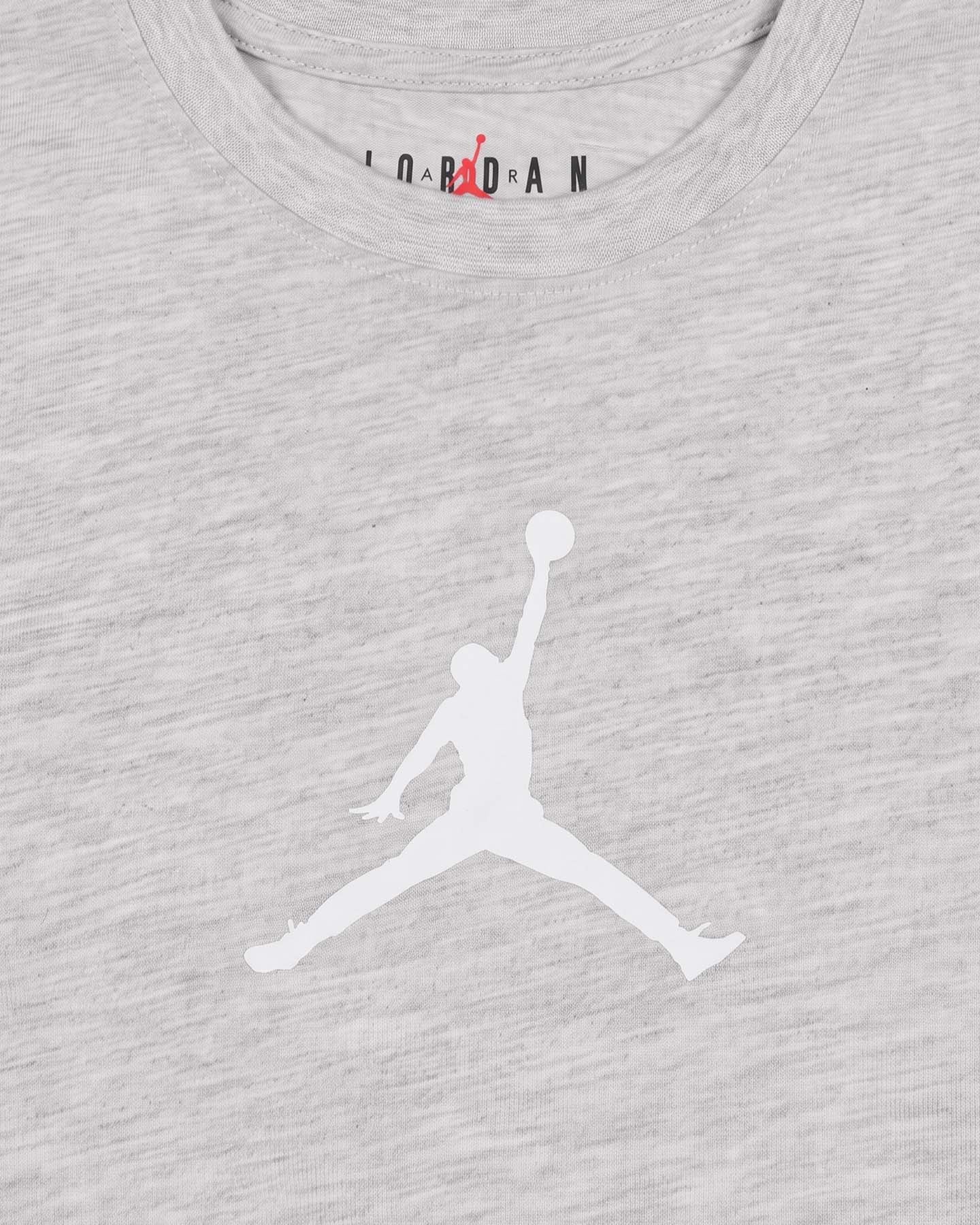 T-shirt NIKE JORDAN SMALL LOGO JR - Grigio - 2 | Cisalfa Sport