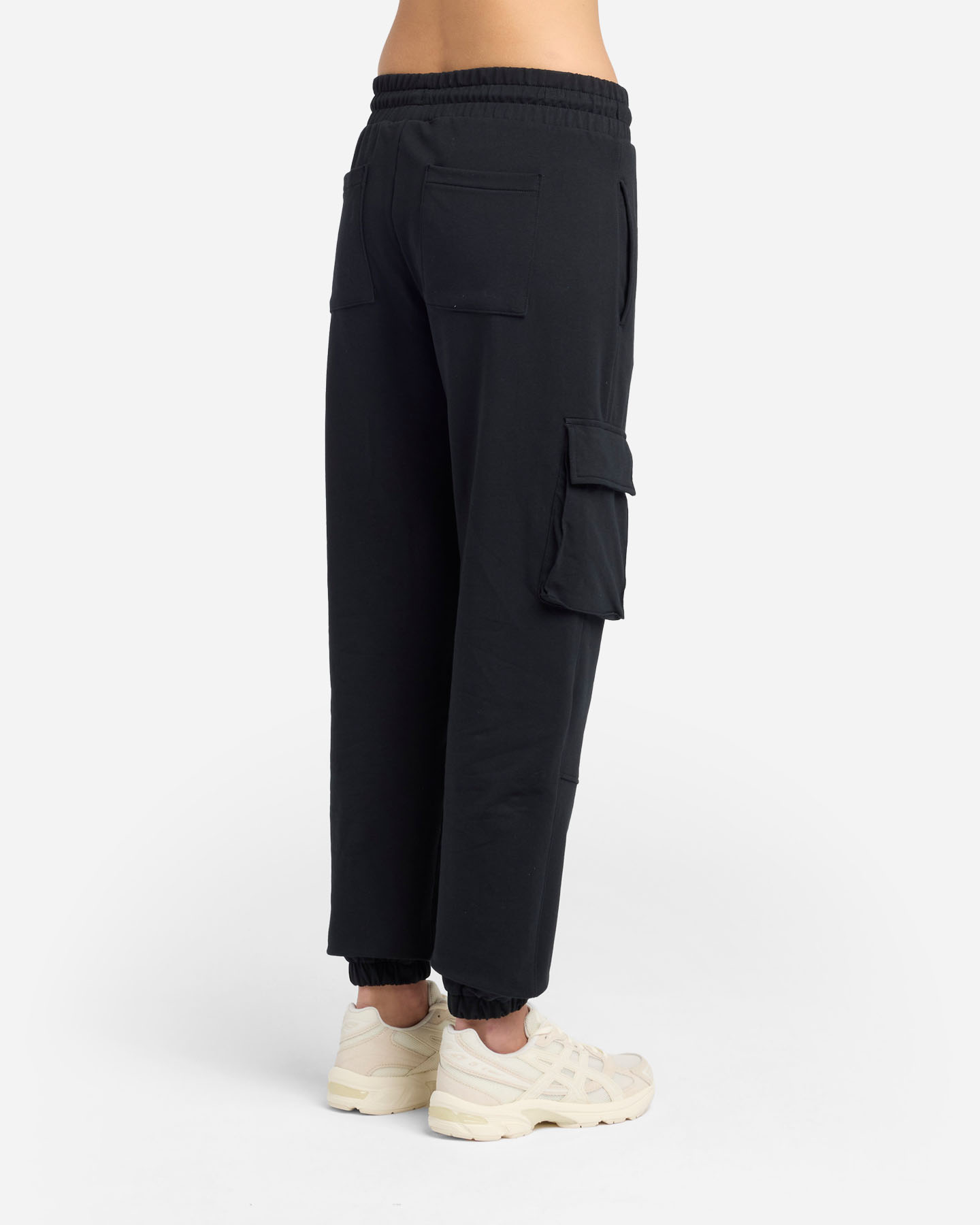 Pantalone CONVERSE CHUCK TAYLOR CARGO W - Nero - 3 | Cisalfa Sport