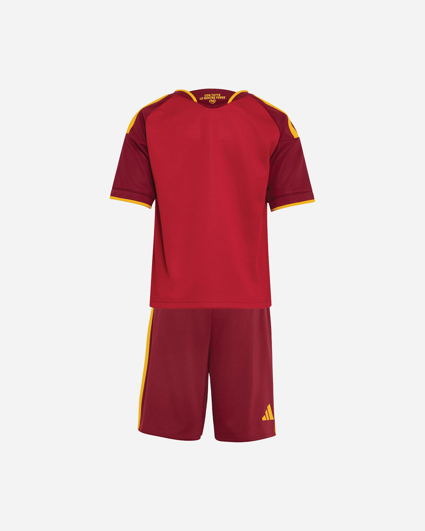 Abbigliamento calcio ufficiale ADIDAS MINIKIT AS ROMA HOME 26-27 JR - Rosso - 1 | Cisalfa Sport