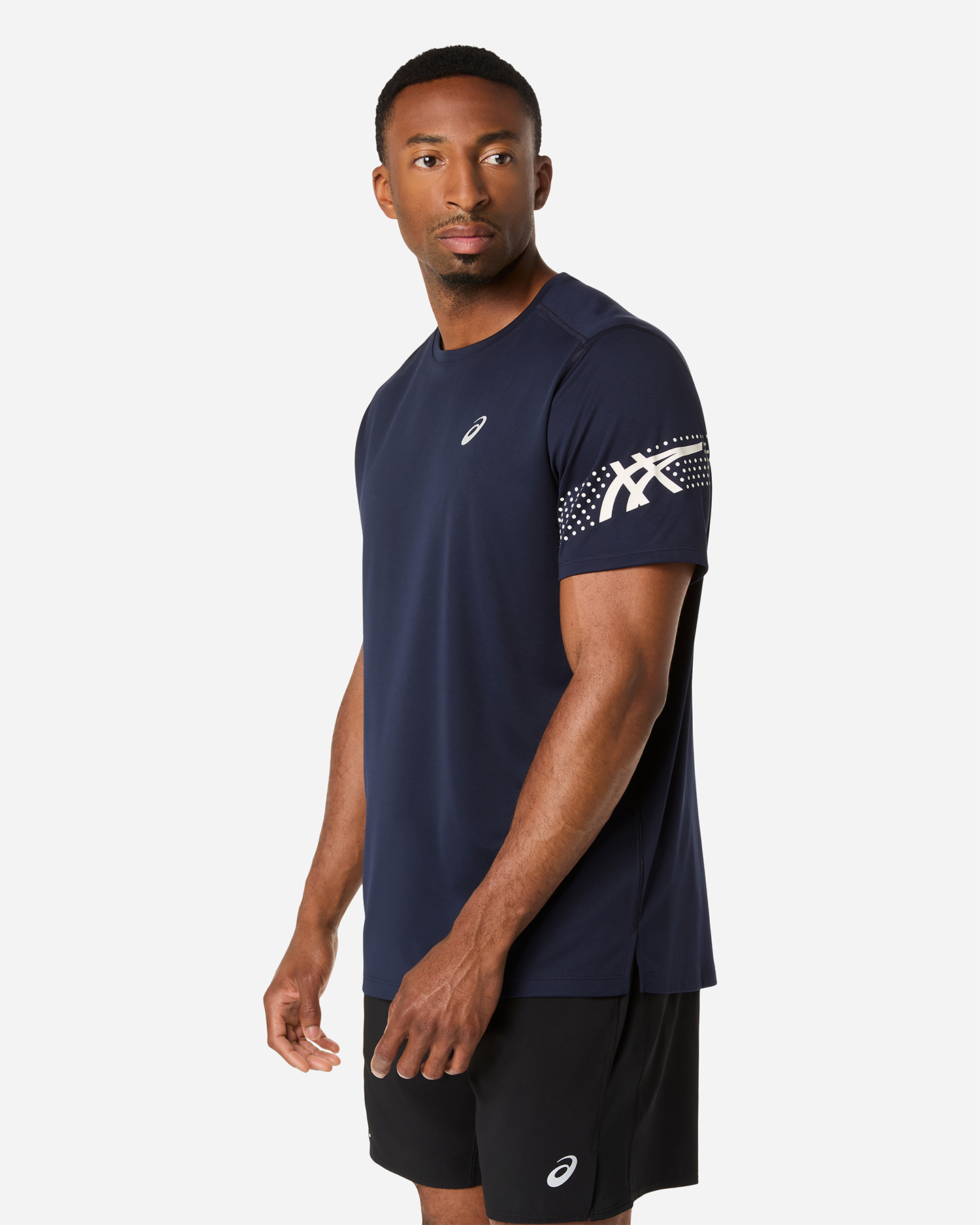 T-shirt running ASICS ICON M - Blu - 1 | Cisalfa Sport