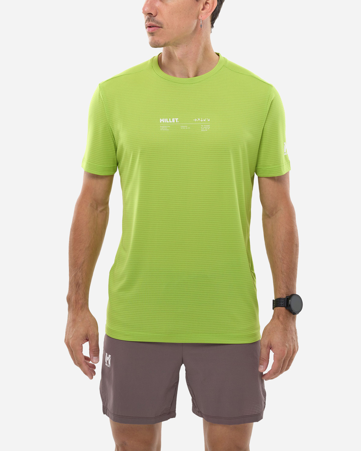 T-shirt MILLET INTENSE ESSENTIAL M - Verde - 1 | Cisalfa Sport