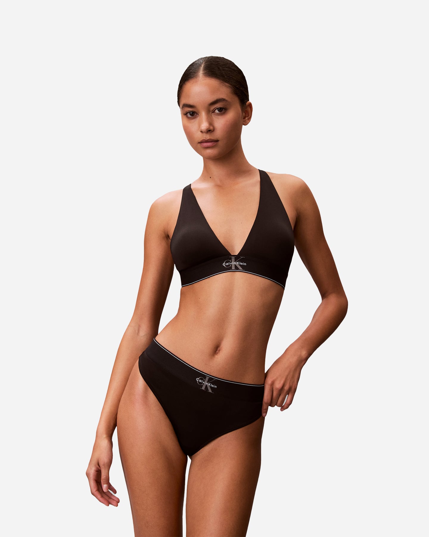 Slip intimo CALVIN KLEIN UNDERWEAR GRAPHIC MONOGRAM W - Nero - 3 | Cisalfa Sport