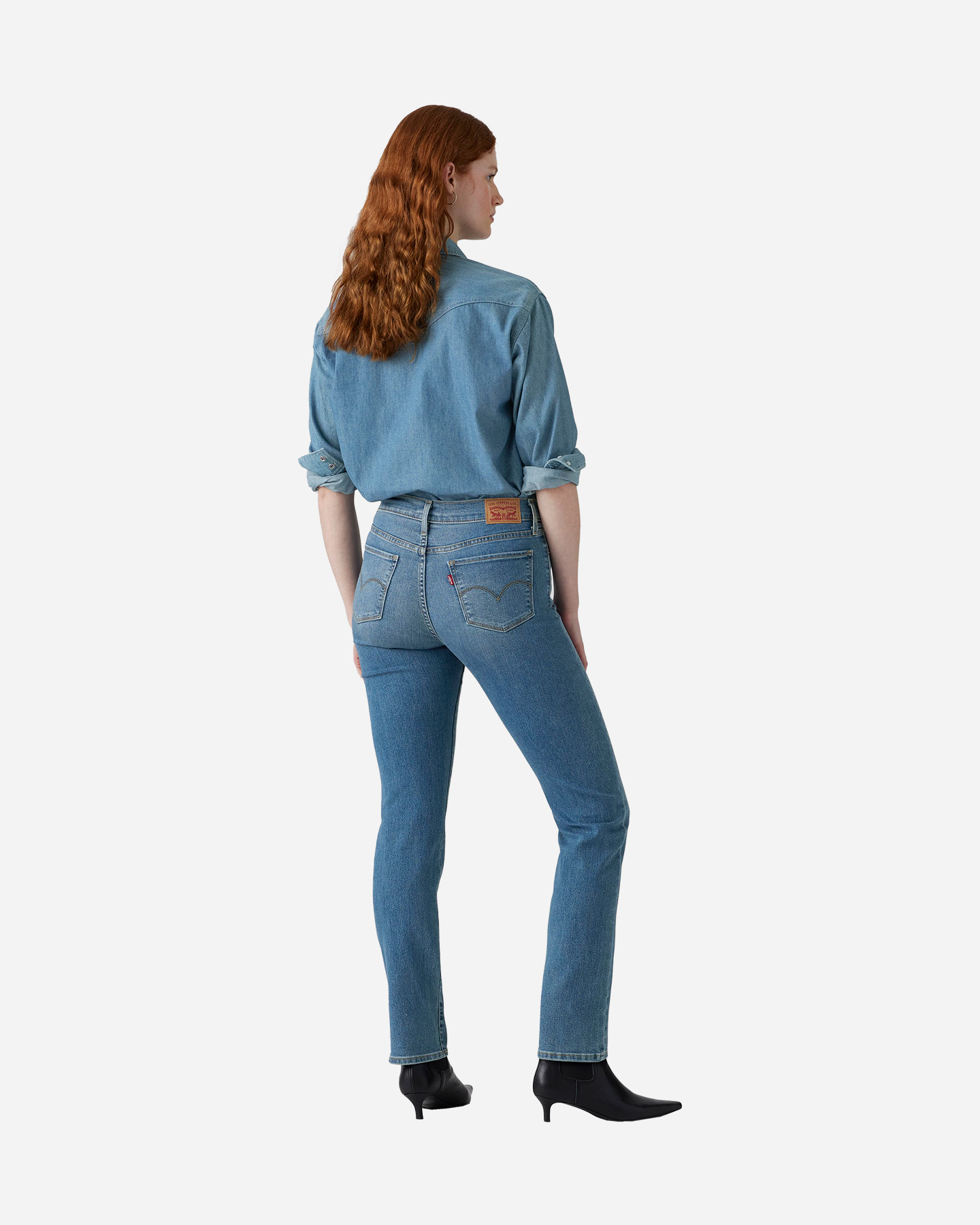 Jeans LEVI'S 314 SHAPING STRAIGHT L32 W - Denim - 3 | Cisalfa Sport