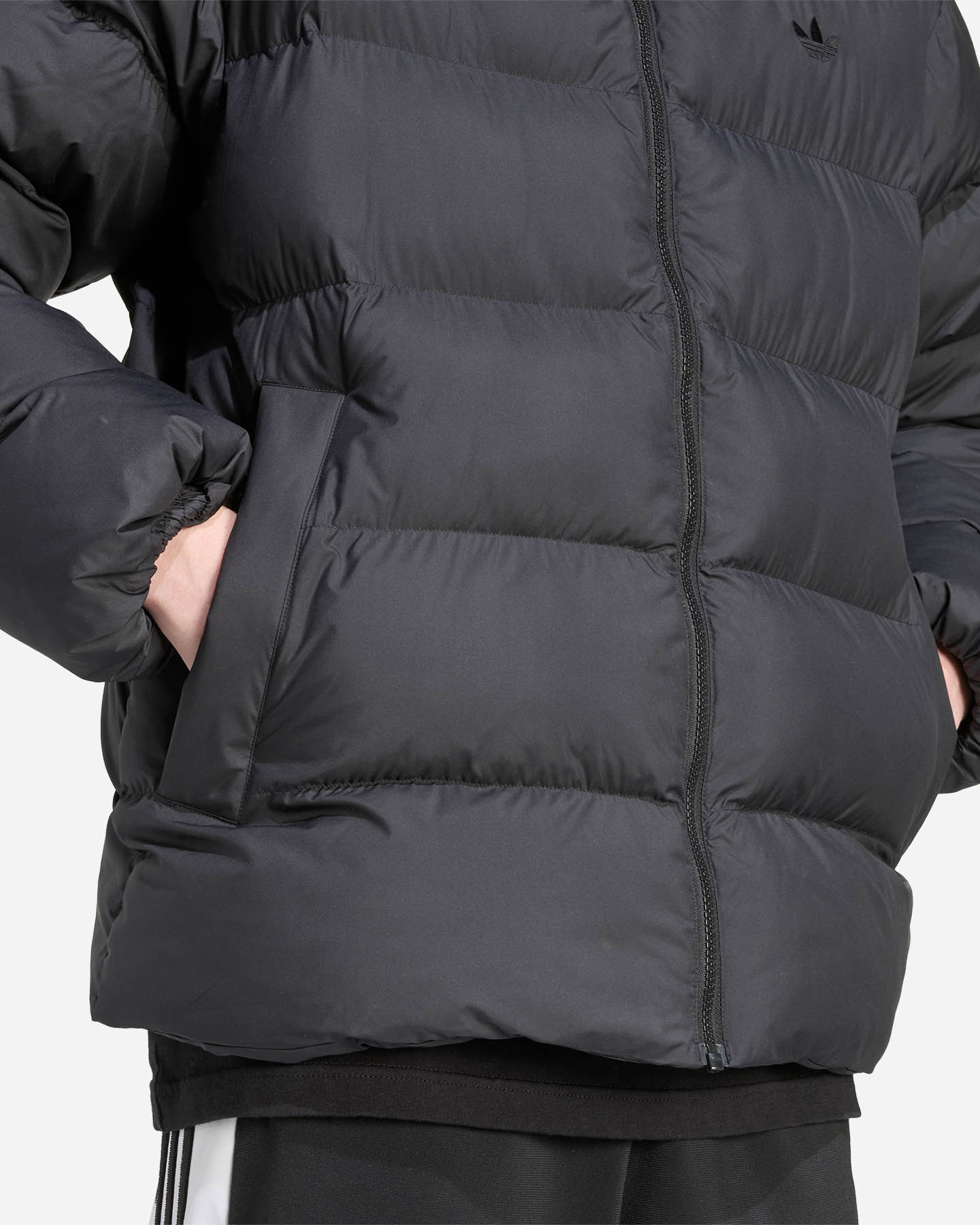 Giubbotto ADIDAS ORIGINALS PUFFER TREFOIL M - Nero - 5 | Cisalfa Sport