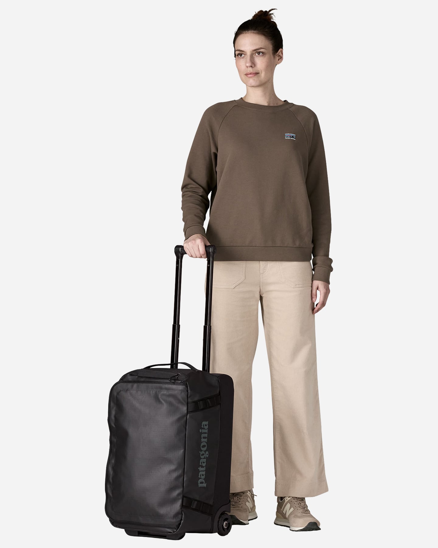 Trolley PATAGONIA BLACK HOLE WHEELED DUFFEL 40L - Nero - 2 | Cisalfa Sport