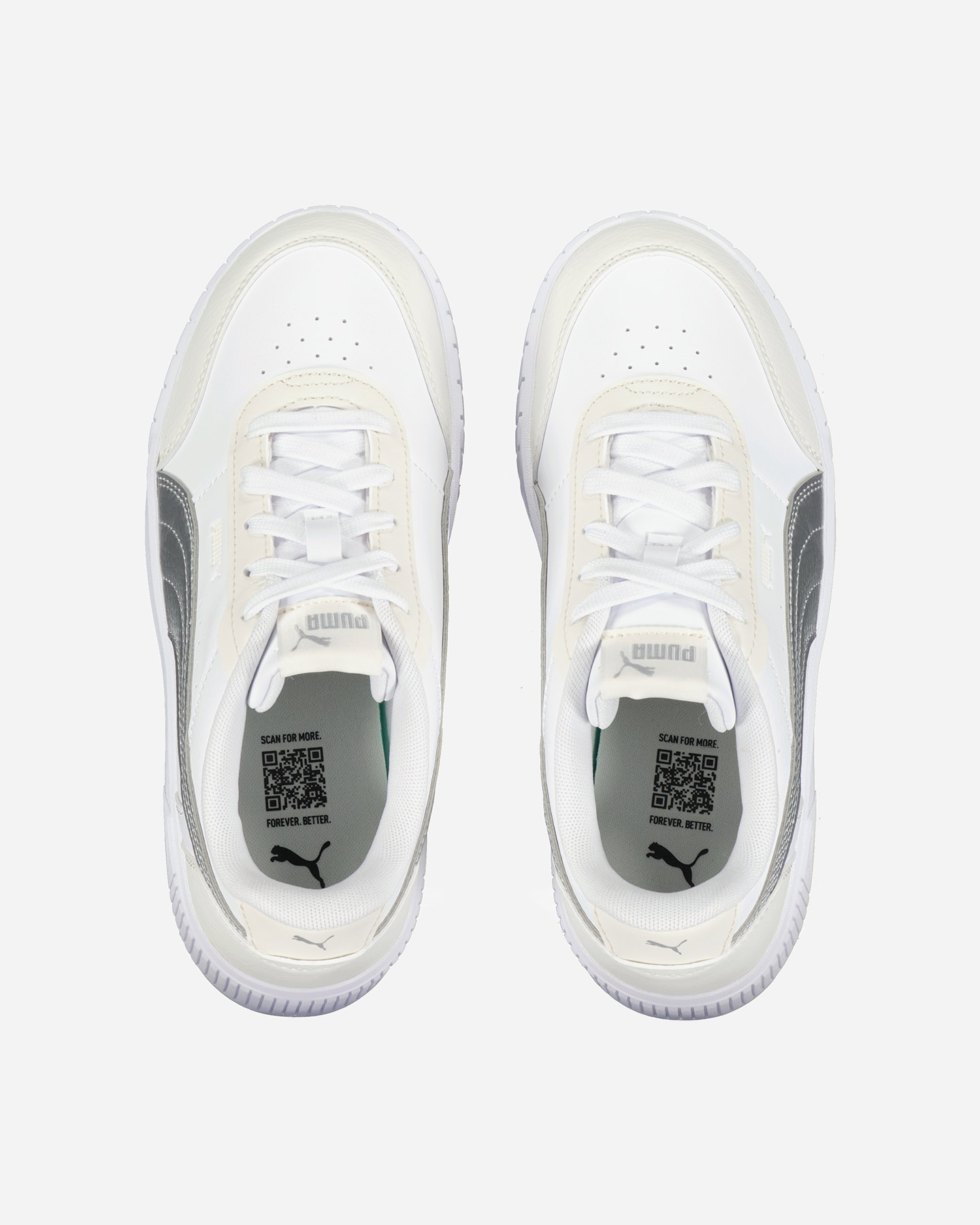 Scarpe sneakers PUMA CARINA MIA PS JR - Grigio - 4 | Cisalfa Sport