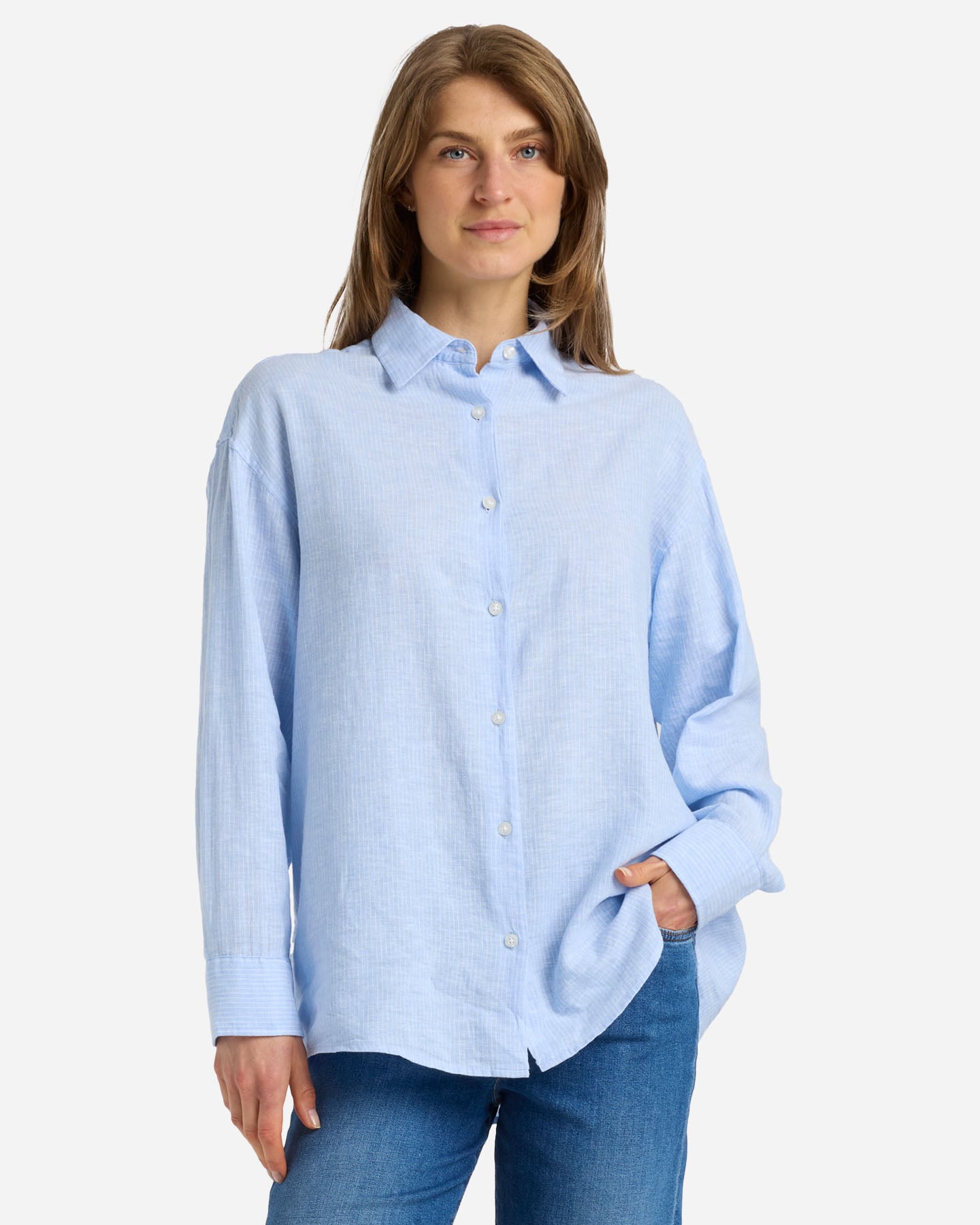 Camicia DACK'S ESSENTIAL W - Azzurro - 1 | Cisalfa Sport