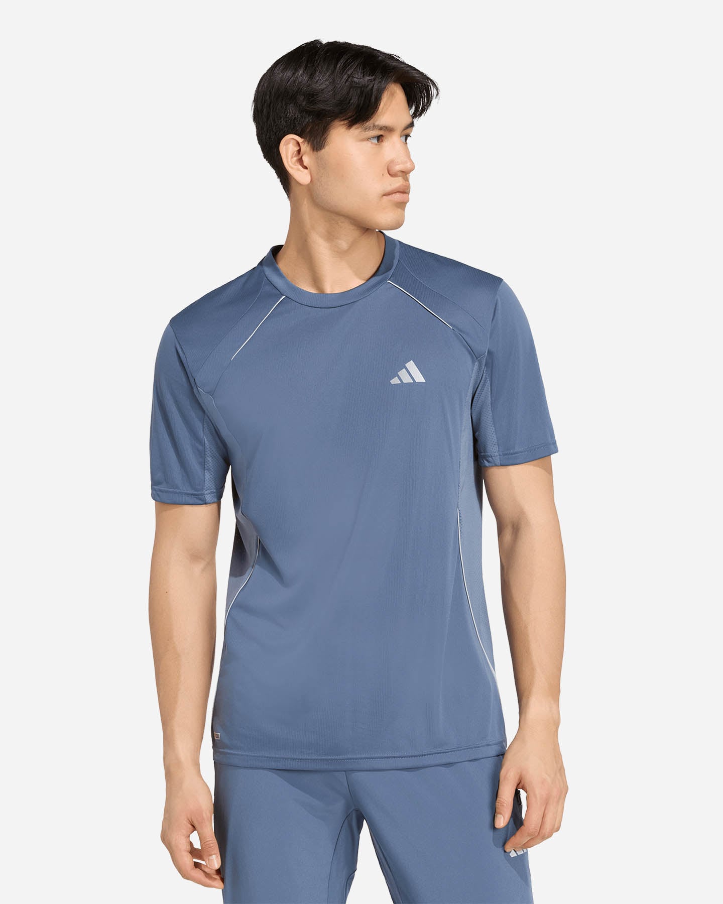T-shirt training ADIDAS TECH APPAREL M - Blu - 1 | Cisalfa Sport