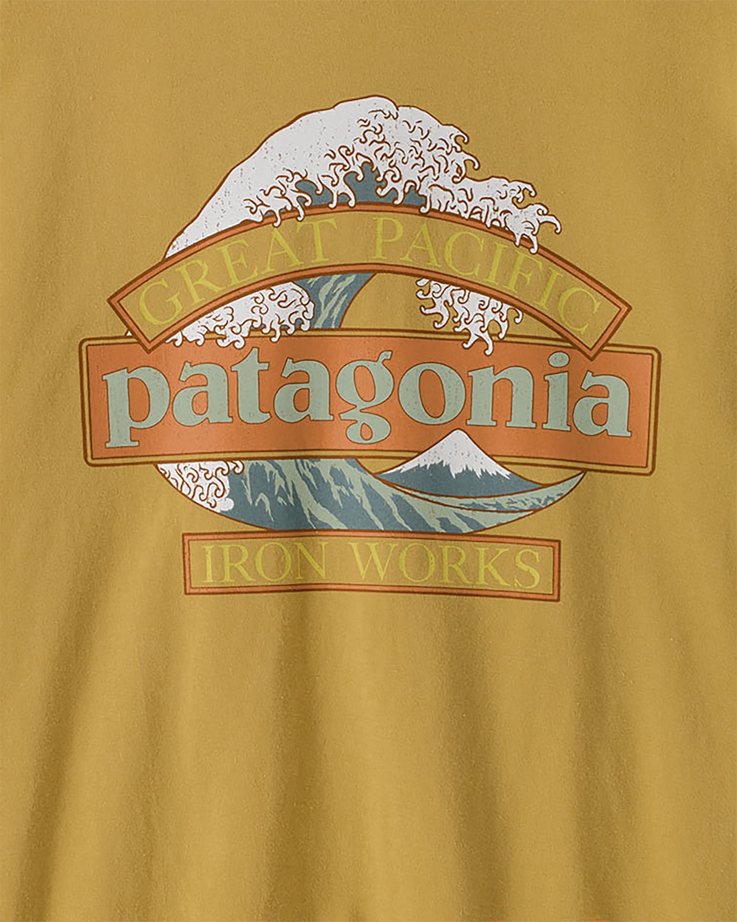 T-shirt PATAGONIA GREAT WAVES RINGER W - Beige - 1 | Cisalfa Sport
