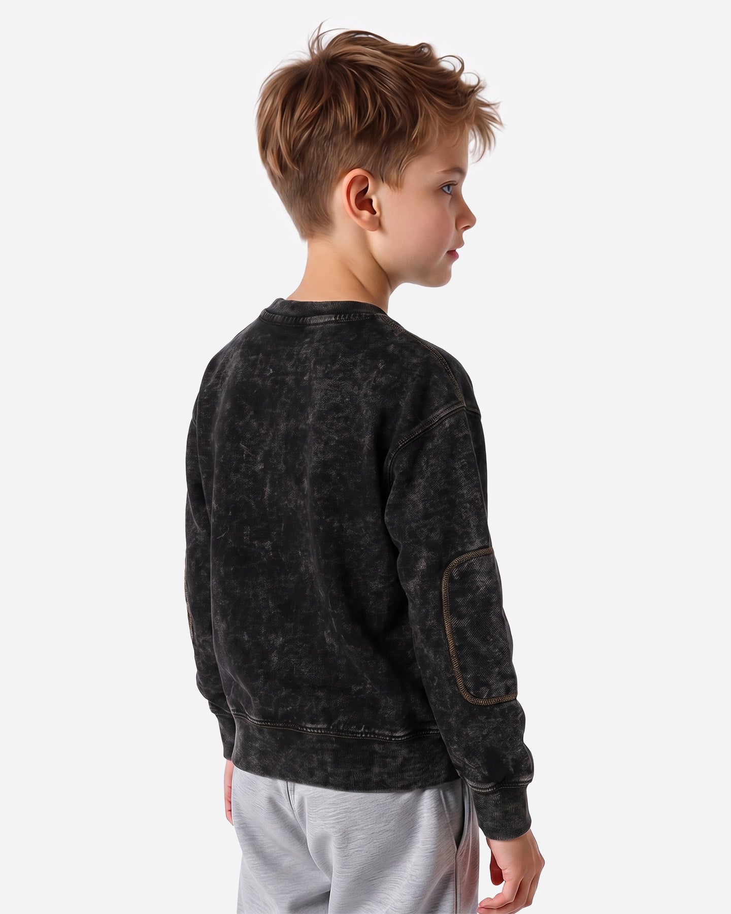 Felpa BEAR UNEARTHED NATURE JR - Nero - 3 | Cisalfa Sport