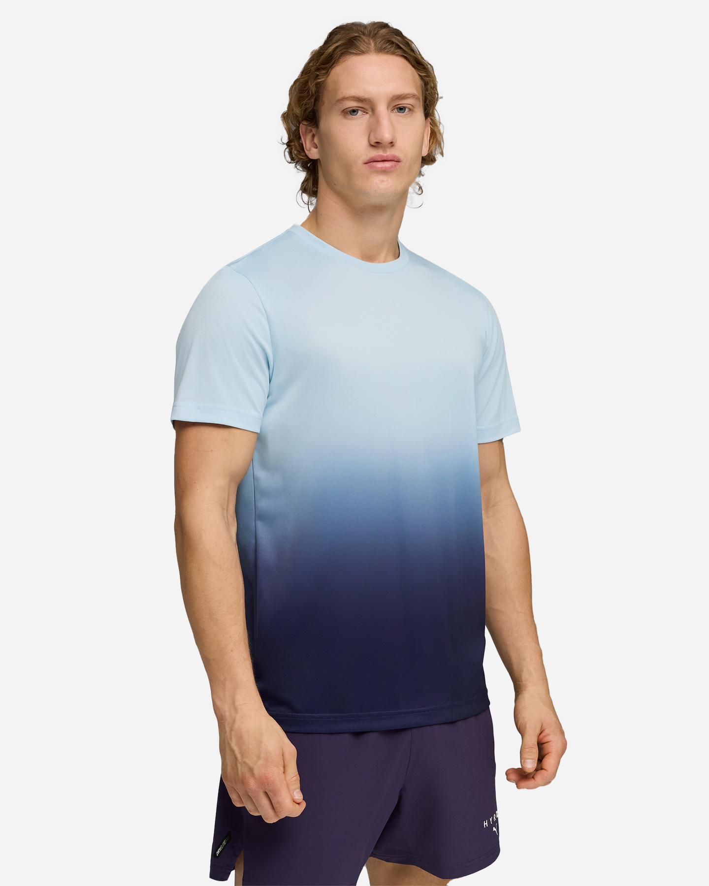 T-shirt training PUMA HYROX GRAPHIC M - Viola - 2 | Cisalfa Sport