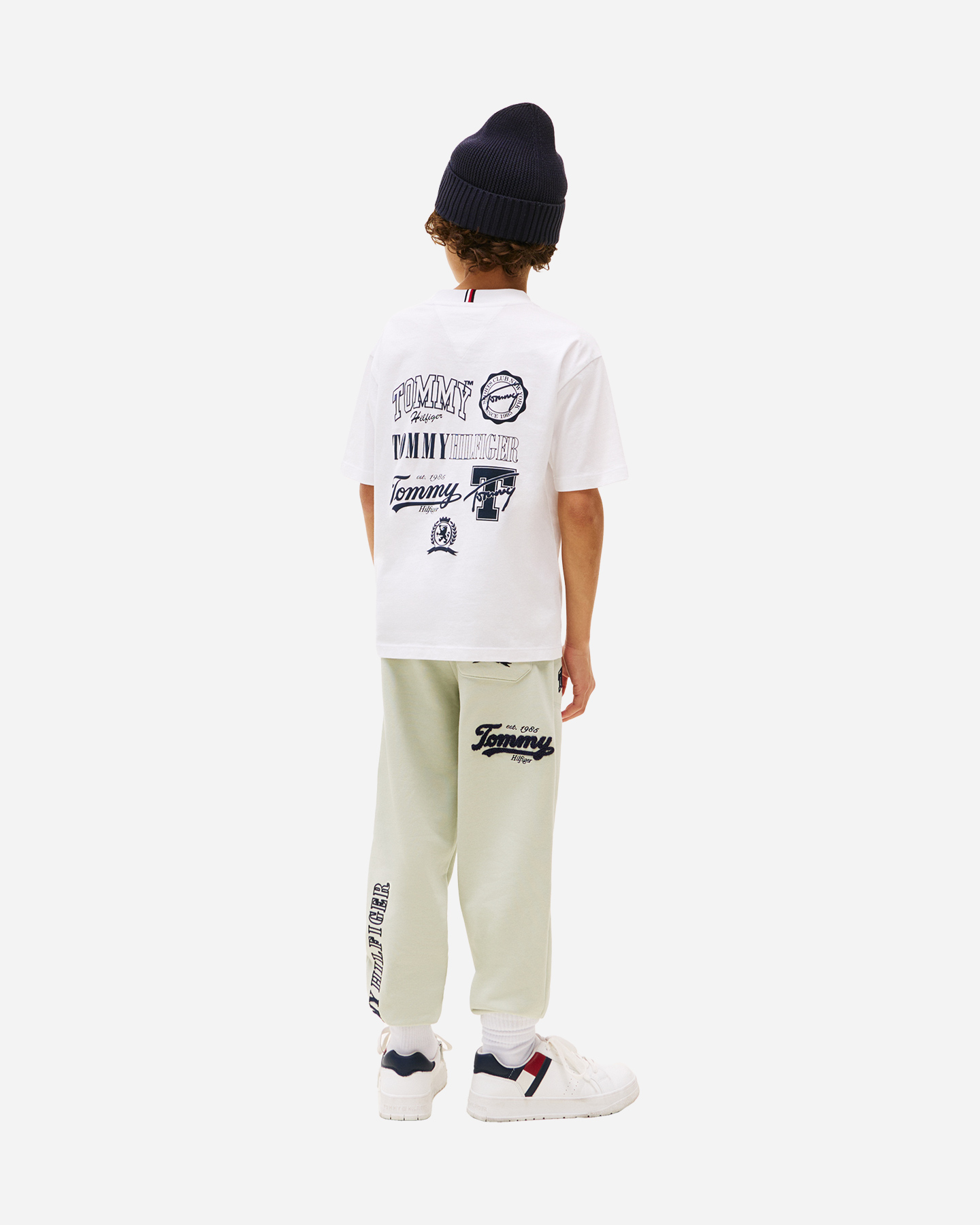 T-shirt TOMMY HILFIGER PRINTED JR - Bianco - 3 | Cisalfa Sport