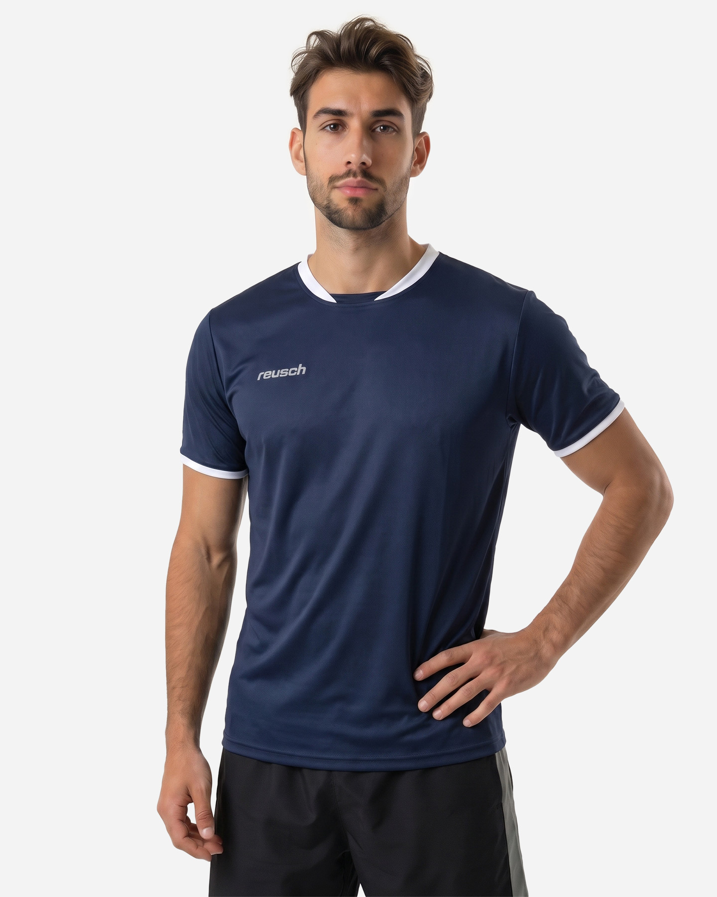 T-shirt REUSCH TEAMS WEAR M - Blu Navy - 2 | Cisalfa Sport