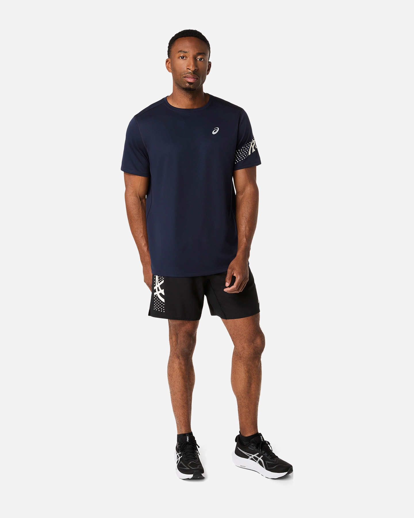 T-shirt running ASICS ICON M - Blu - 3 | Cisalfa Sport