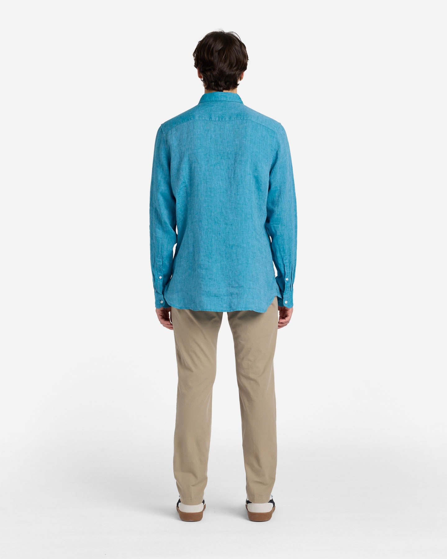 Camicia BEST COMPANY LINO M - Blu - 3 | Cisalfa Sport