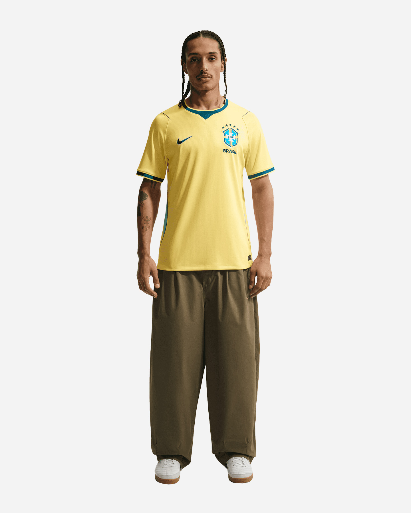Maglia calcio ufficiale NIKE BRASILE HOME 26 STADIUM M - Color mix - 2 | Cisalfa Sport