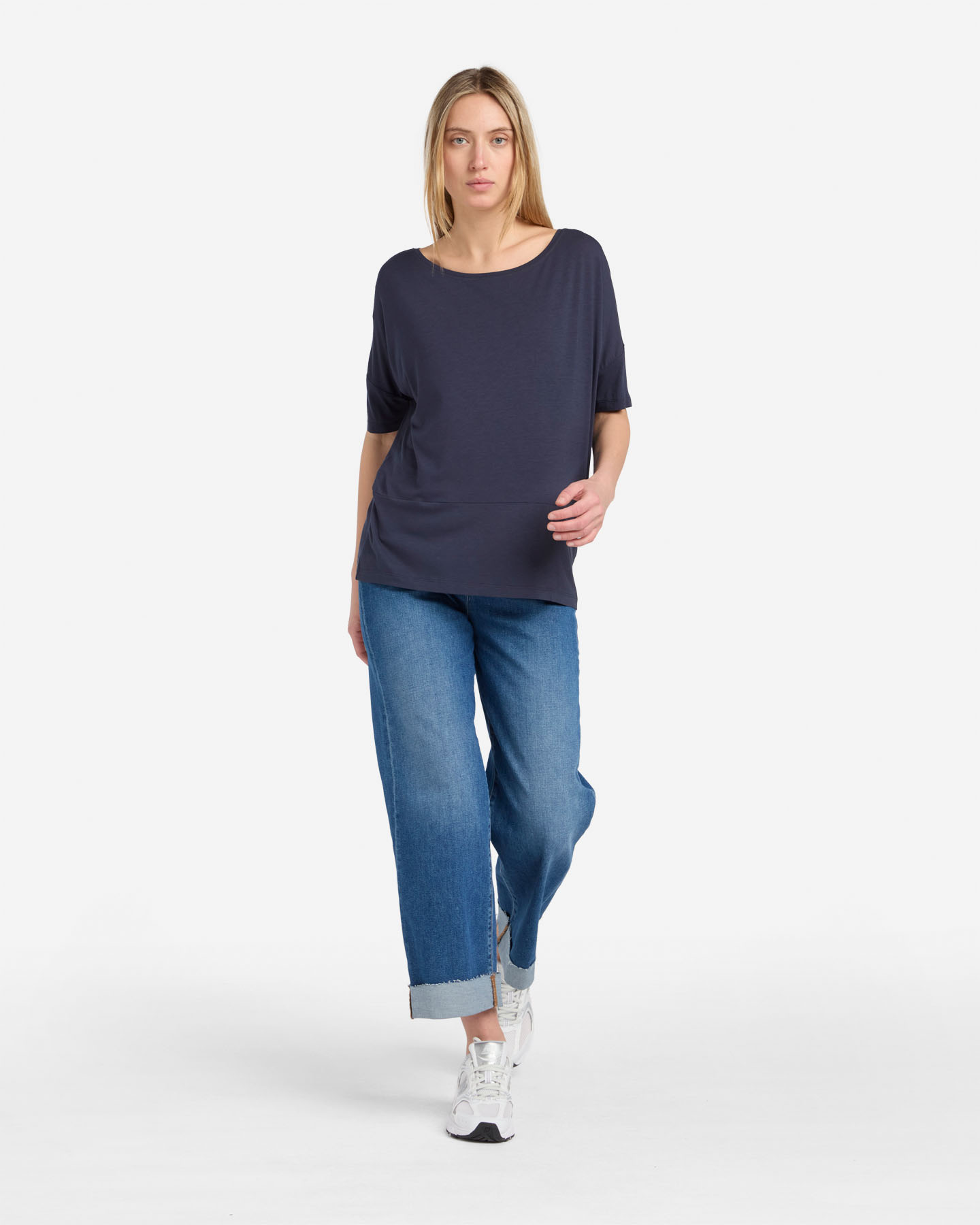 T-shirt DACK'S ESSENTIAL W - Blu - 2 | Cisalfa Sport