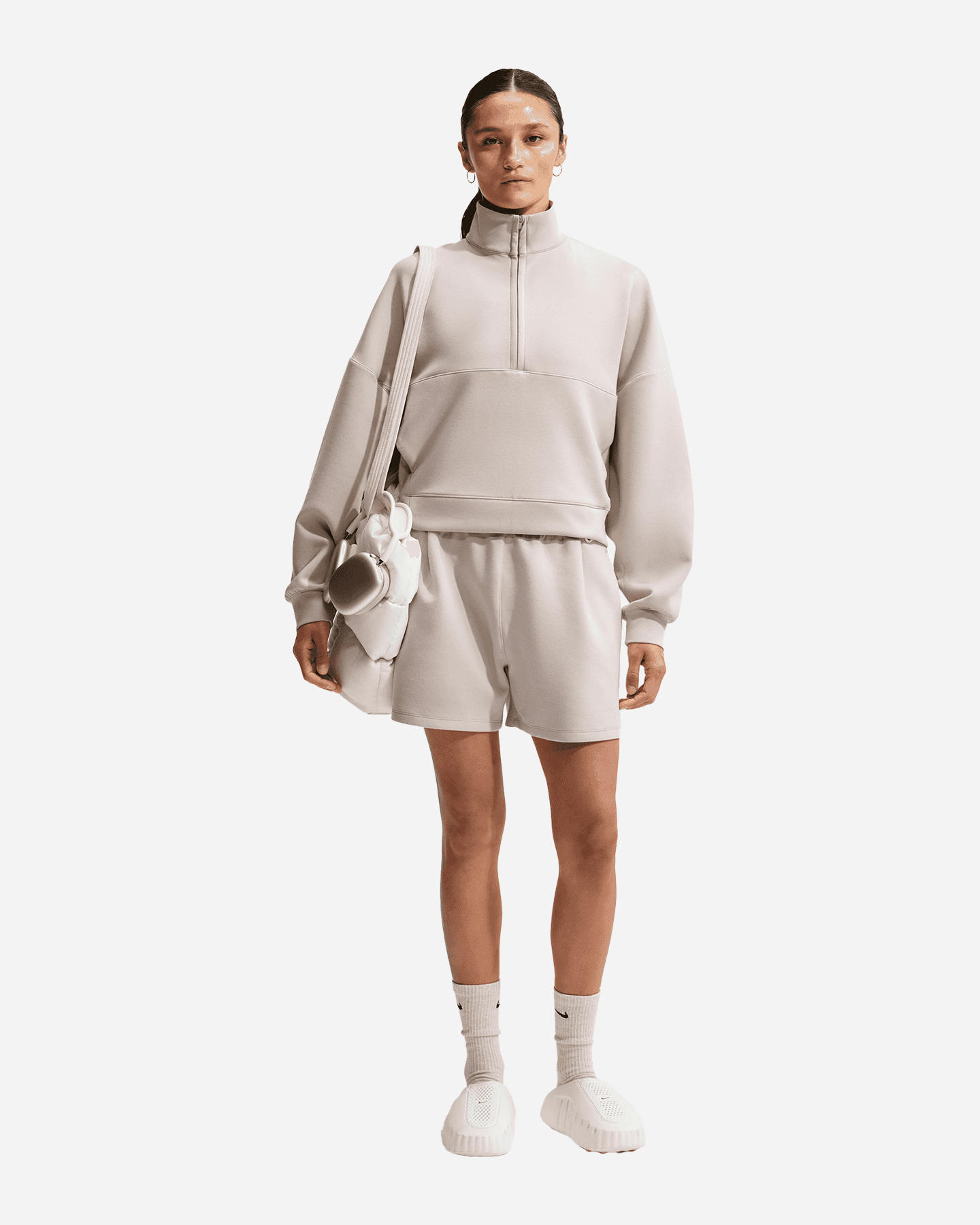 Bermuda NIKE SOFT 24.7 W - Beige - 1 | Cisalfa Sport