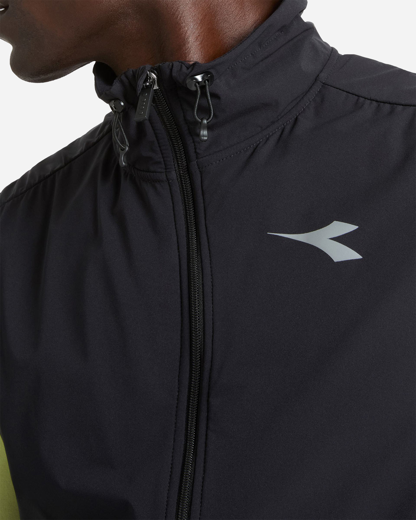 Giacca running DIADORA CLASSIC M - Nero - 4 | Cisalfa Sport