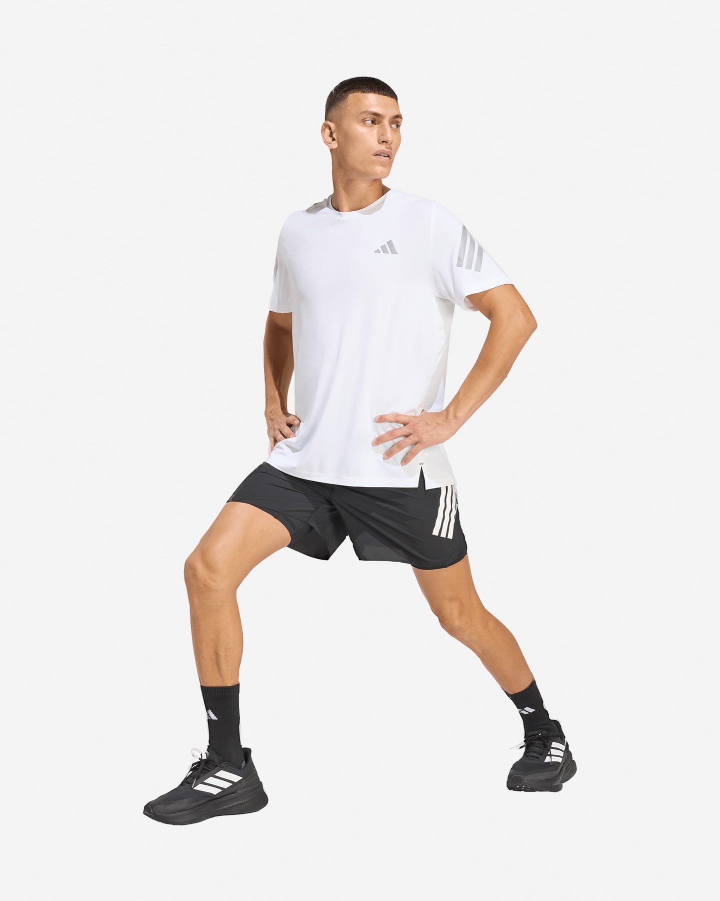 T-shirt running ADIDAS ADI365 M - Bianco - 3 | Cisalfa Sport